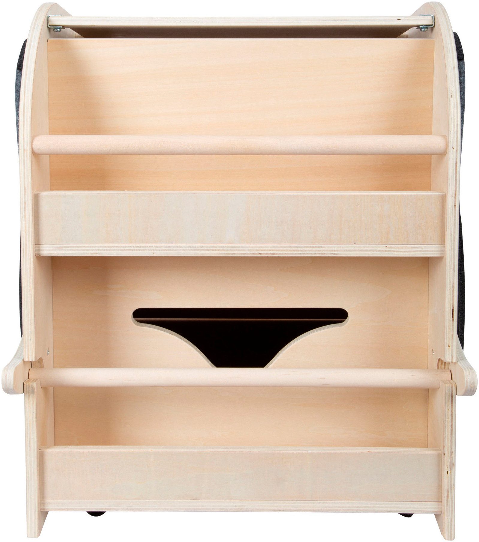 Small Foot Wildlife Elephant Toy Chest with Seat and Wheels