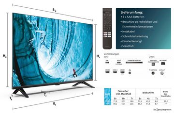 Philips 32PHS6009/12 LED-Fernseher (80 cm/32 Zoll, HD, Smart-TV)