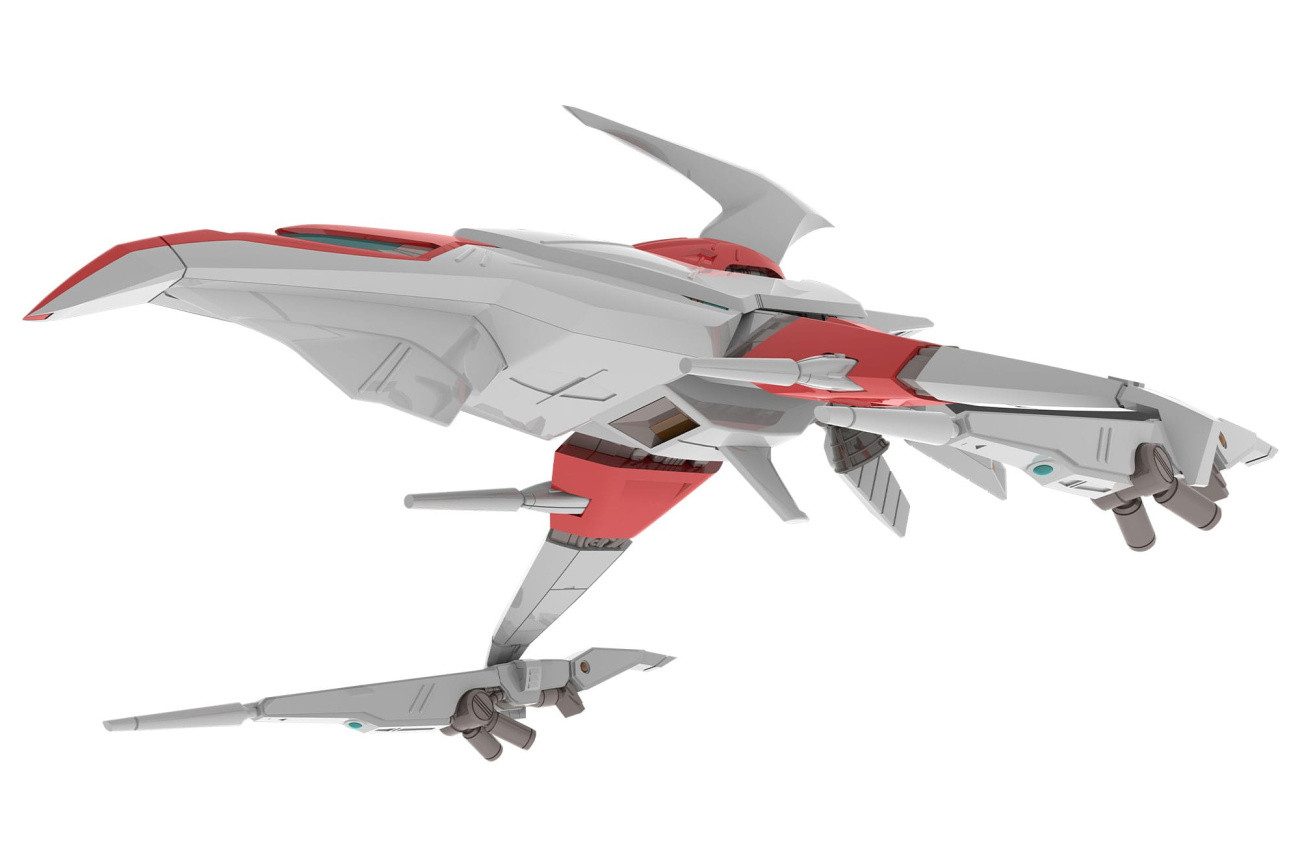 plum Modellbausatz Dariusburst CS Core Plastic Kit 1/144 Legend Silver Hawk 3F-1B Space F