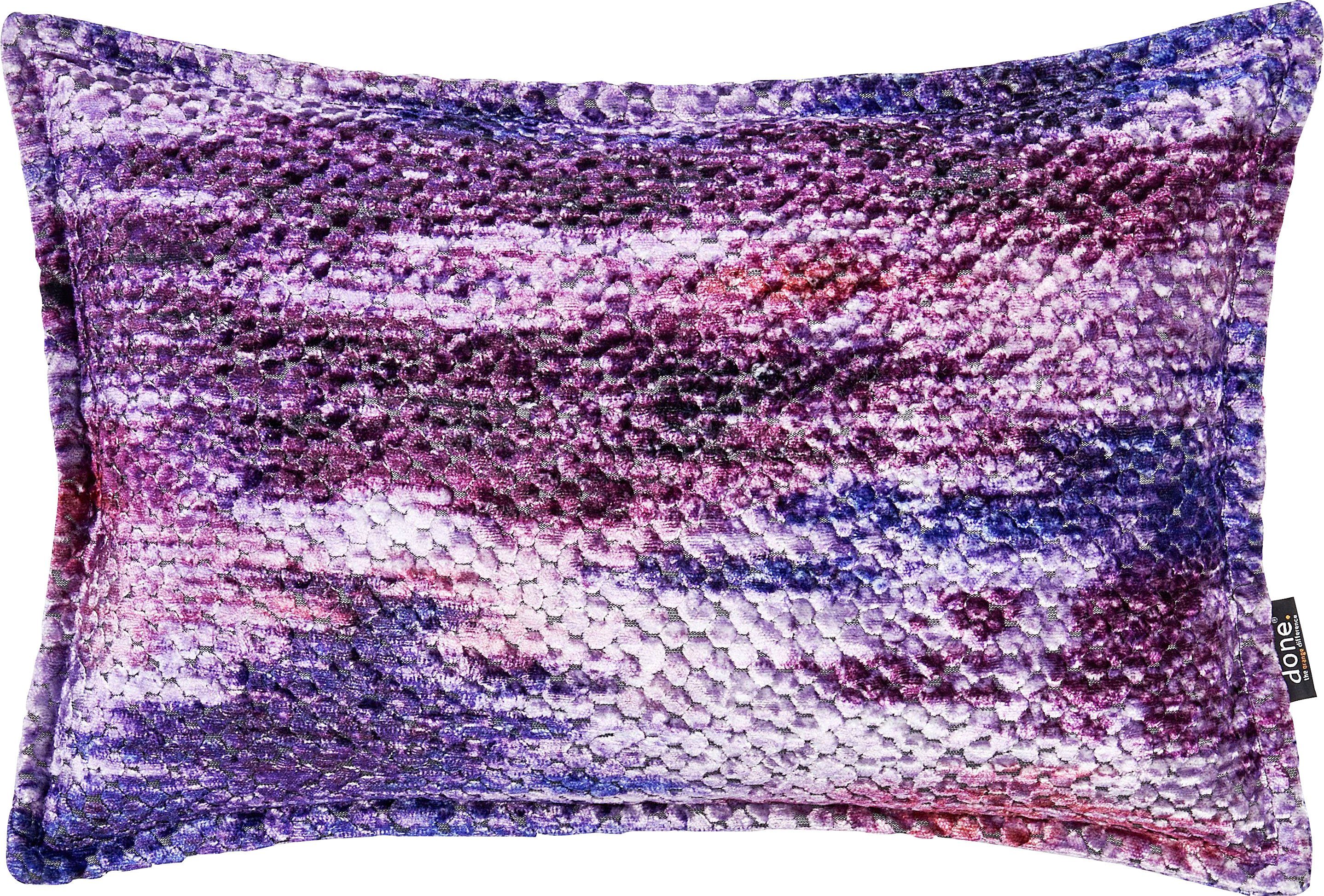 done. Dekokissen "Glam Colour" Reißverschluss, Ohne Füllung, meliert günstig online kaufen