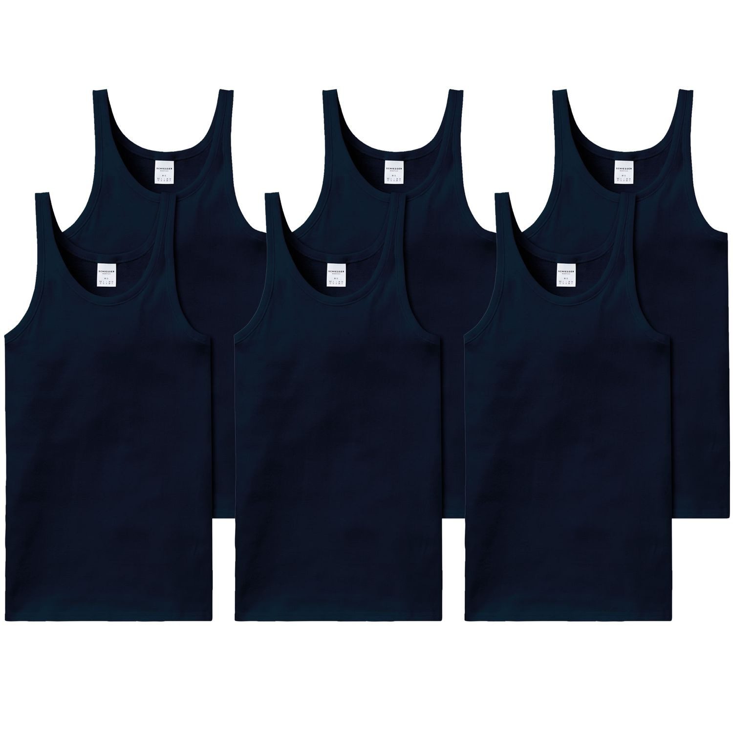 6 x navy