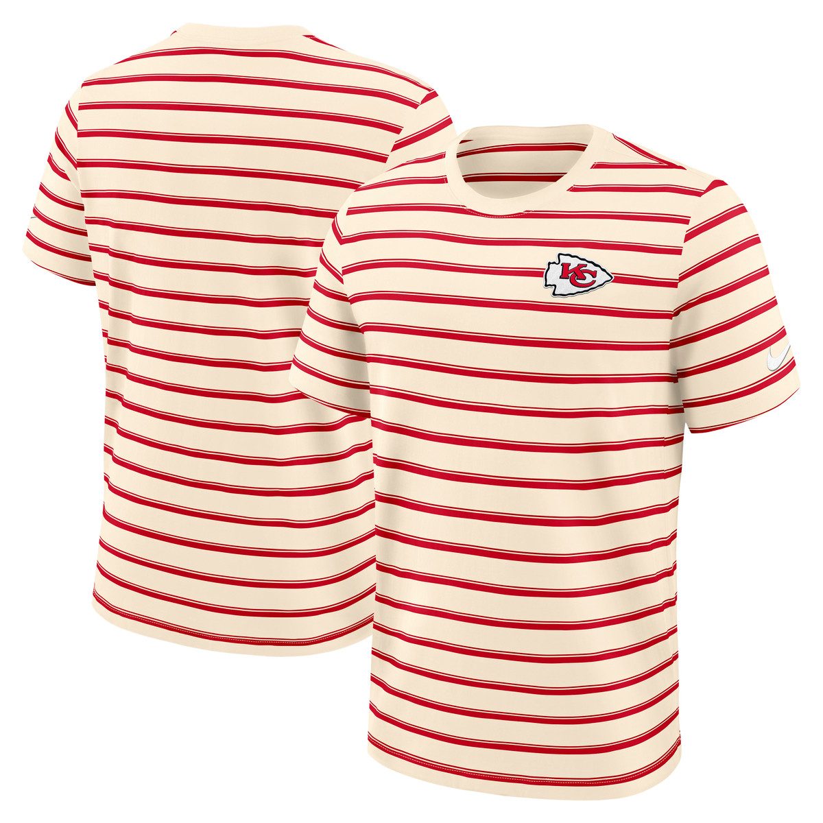 Nike T-Shirt Nike T-Shirt Kansas City Chiefs Nike Rewind Club Striped Tee günstig online kaufen