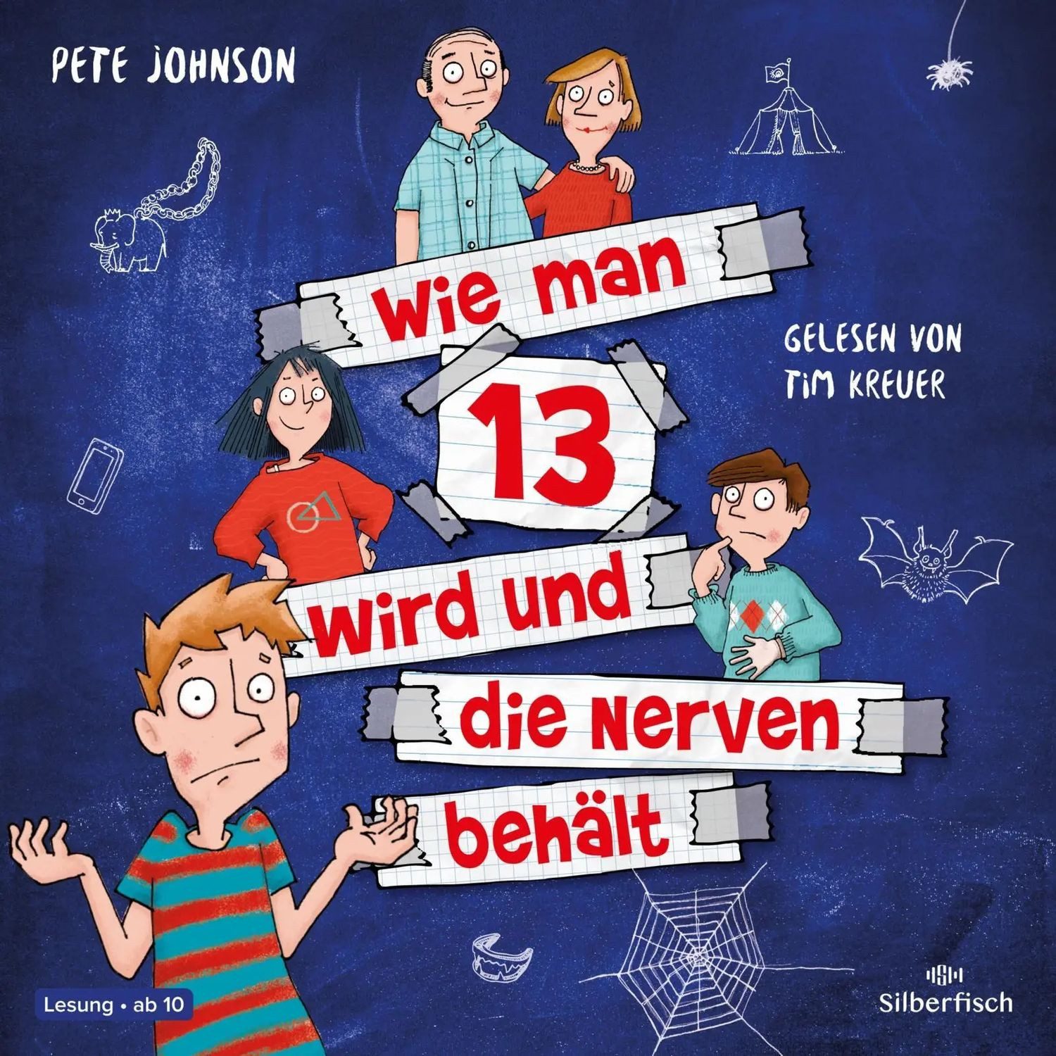Silberfisch Verlag Hörspiel Wie man 13 wird und die Nerven behält (Wie man 13 wird Bd. 5)