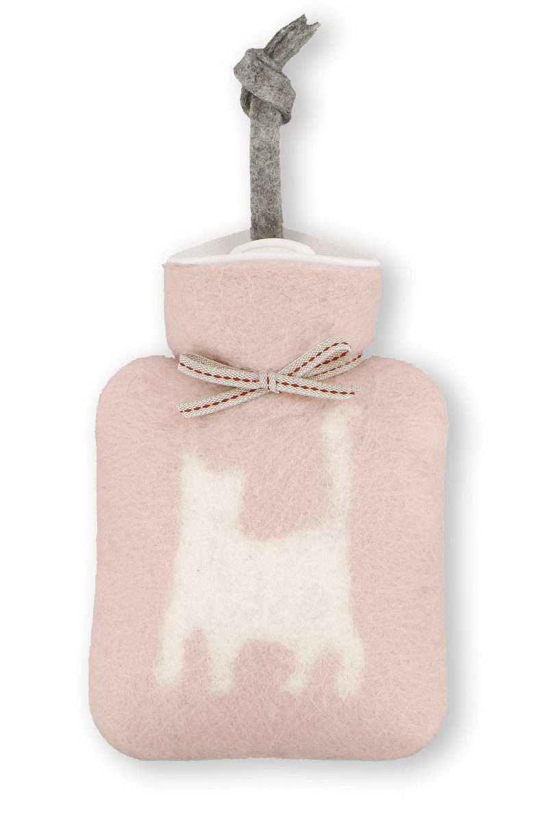 Dorothee Lehnen Wärmflasche Mini-Wärmflasche - KATZE - dusty rose, blind date, powdered jade