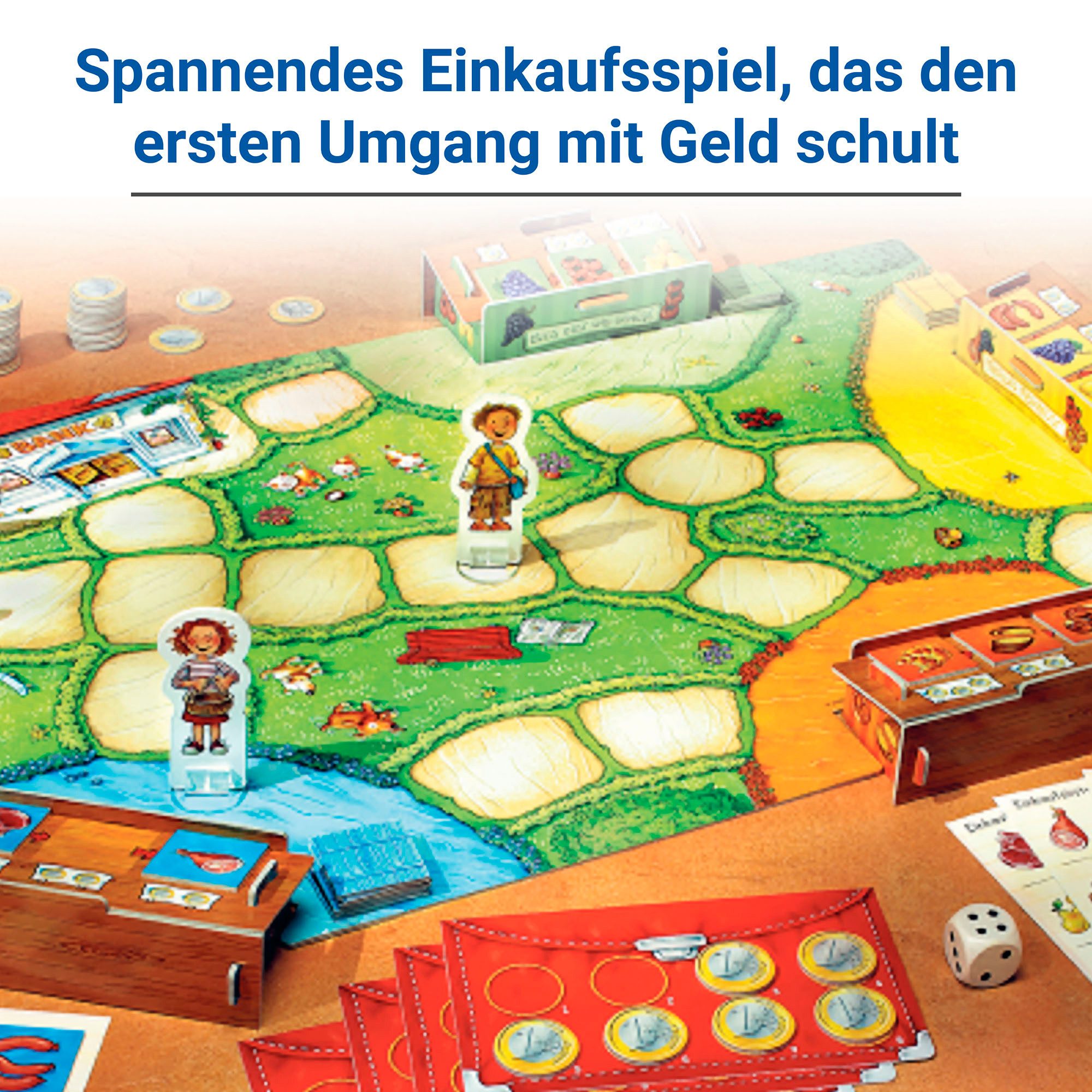 Ravensburger Spiel Wir spielen Einkaufen, Made in Europe