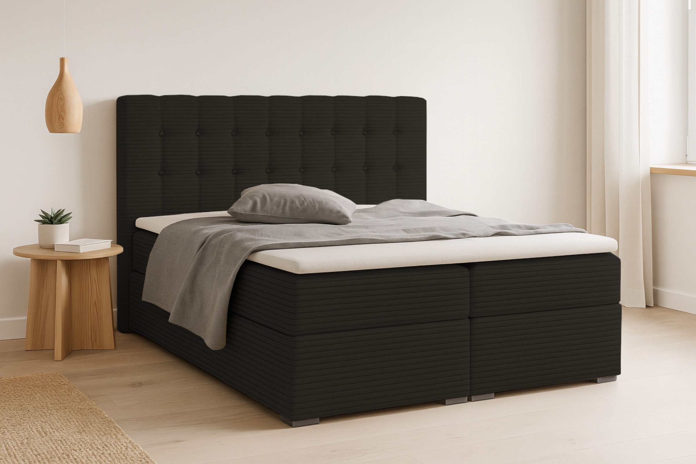 Deine Möbel 24 Boxspringbett CARLY Boxspring günstig online kaufen
