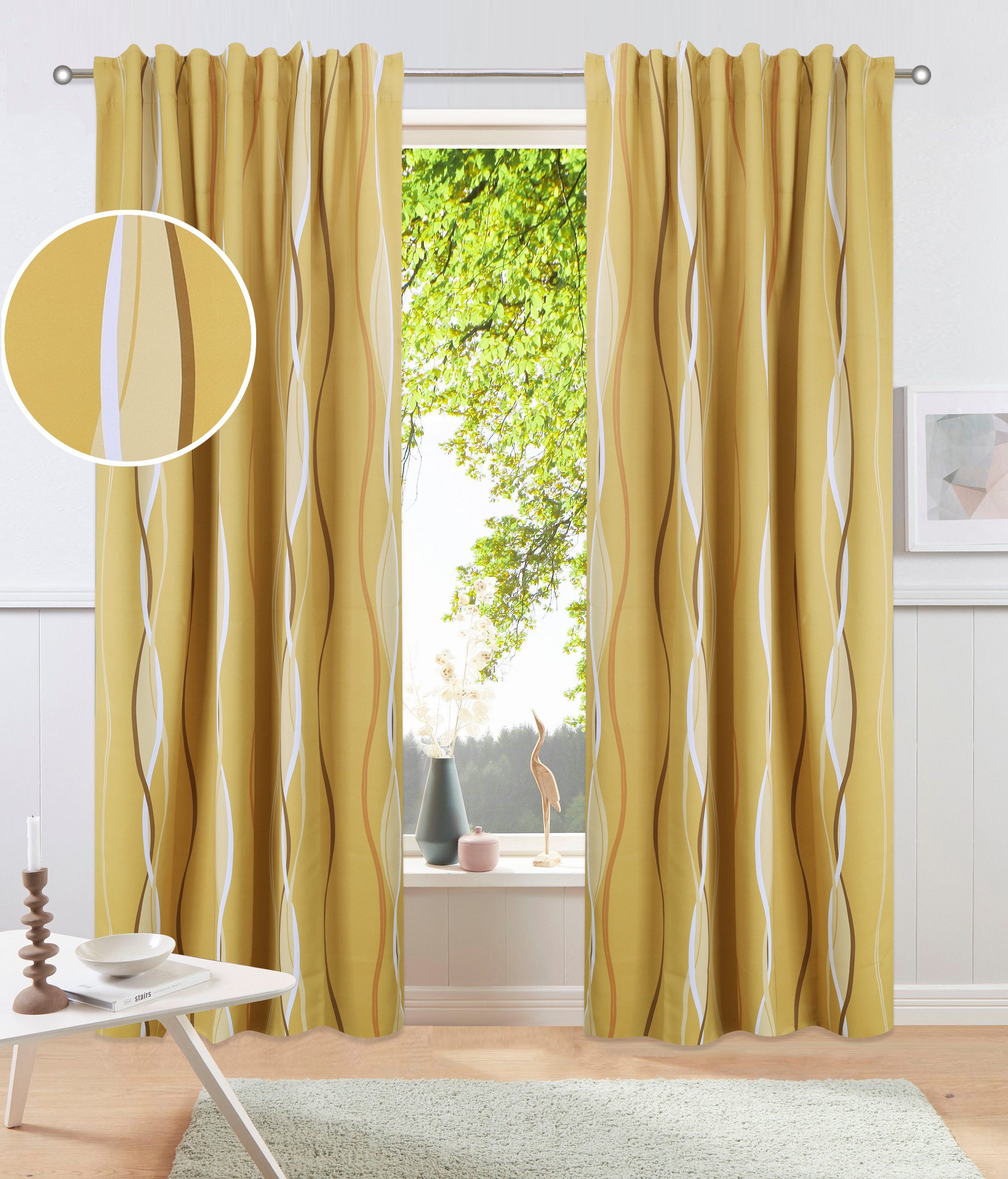 my home Gardine Dimona Blackout, Multifunktionsband günstig online kaufen