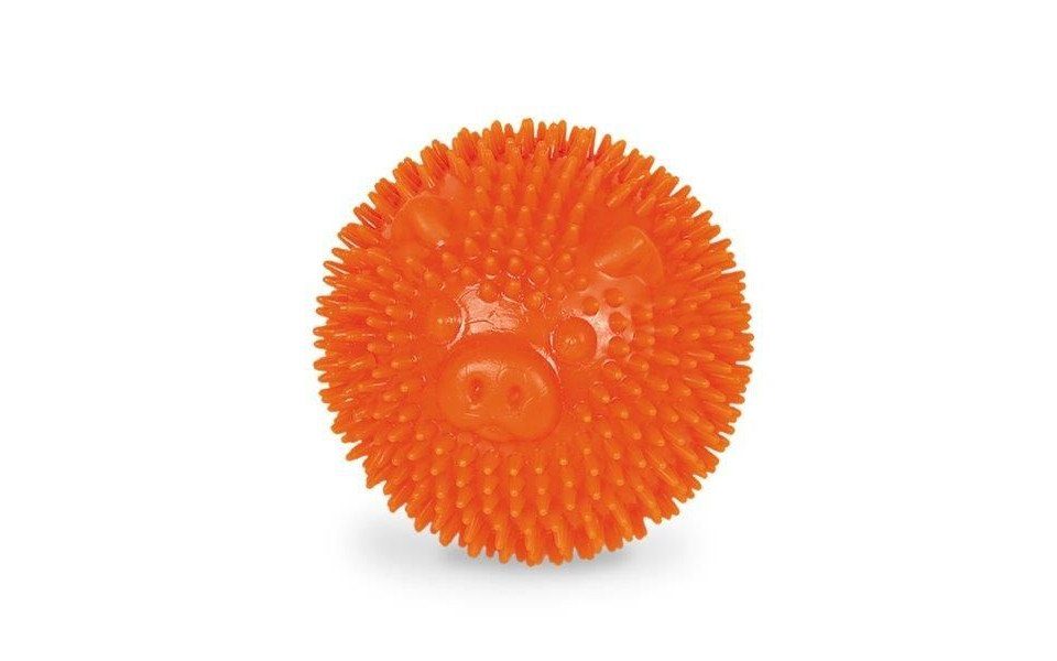 Hundepfeife Nobby TPR Noppen Ball PIG TPR, 6,5 cm