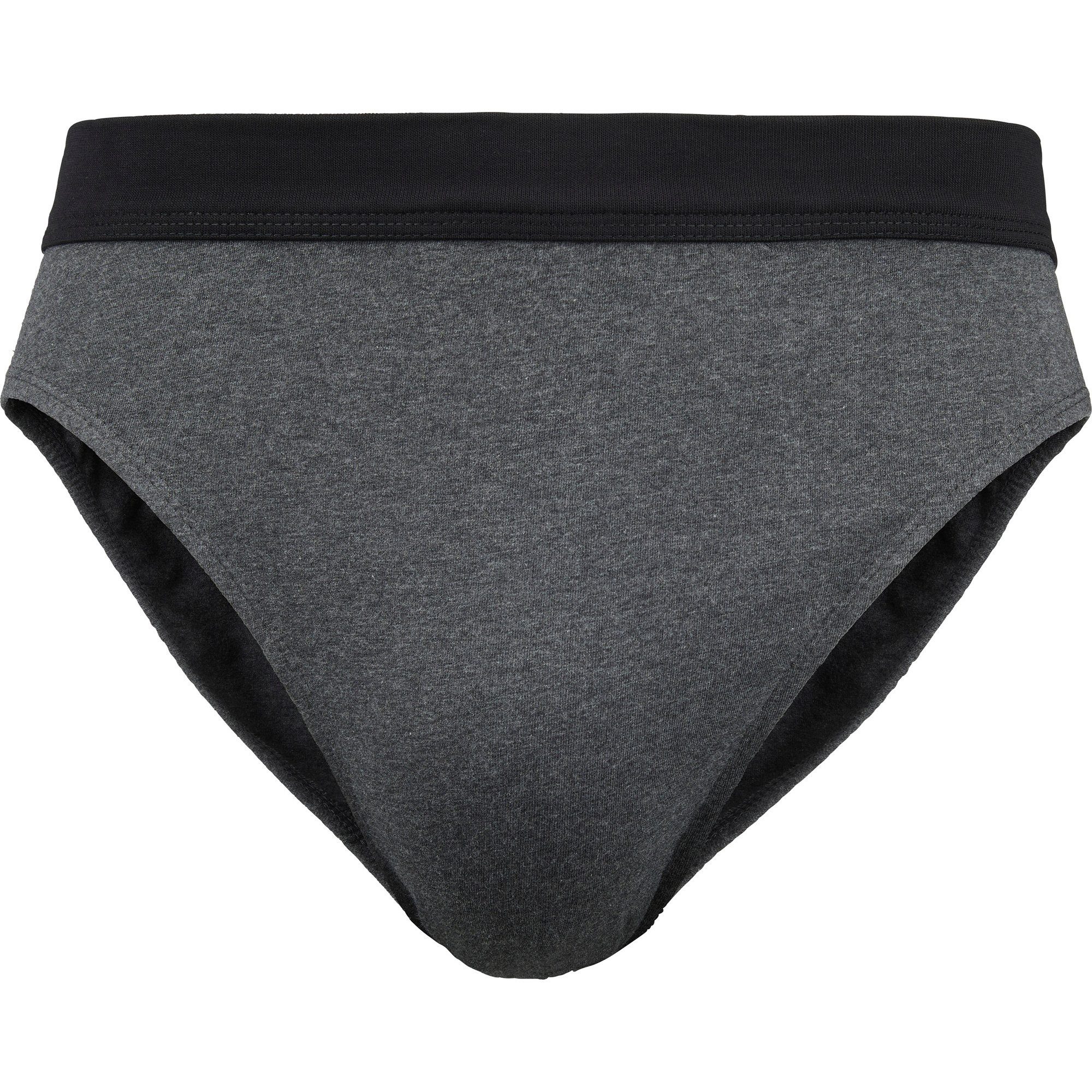 Erwin Müller Slip Herren-Slip 4er-Pack Single-Jersey Uni: 3x/Streifen: 1x gestrickter Ringel