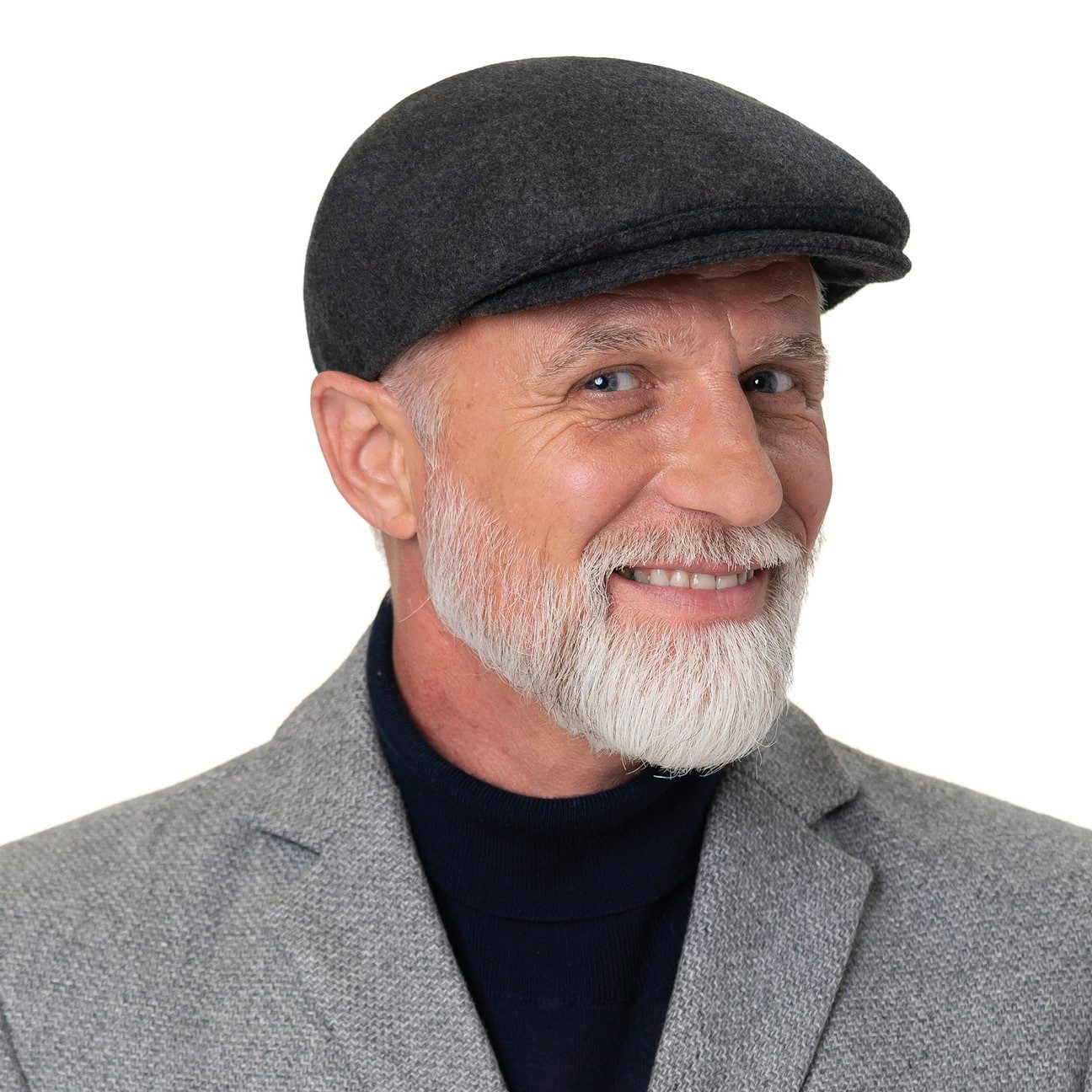 Mayser Flat Cap (1-St) Schirmmütze mit Schirm, Made in the EU