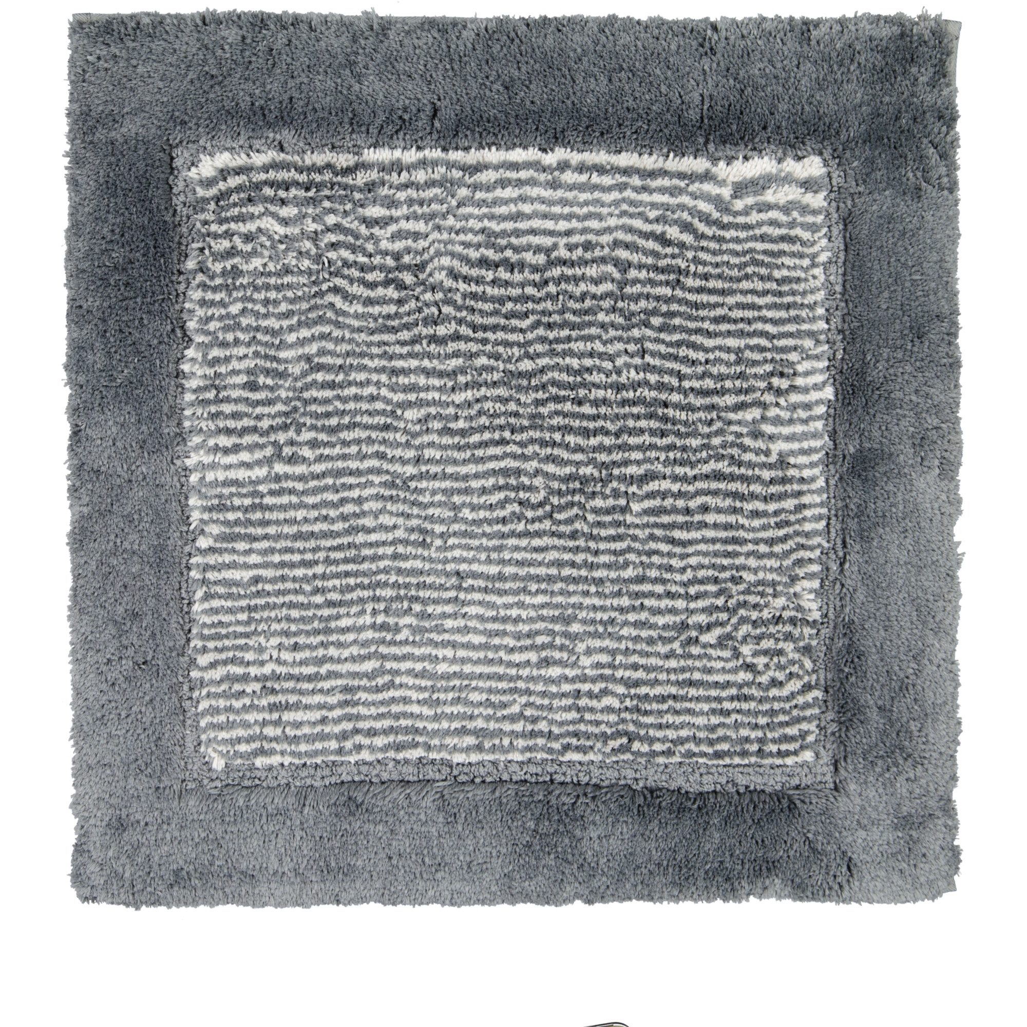 Cawö Home Badematte Luxury Home Two-Tone 590, 100% Polyester, Anti-Rutsch-Beschichtung