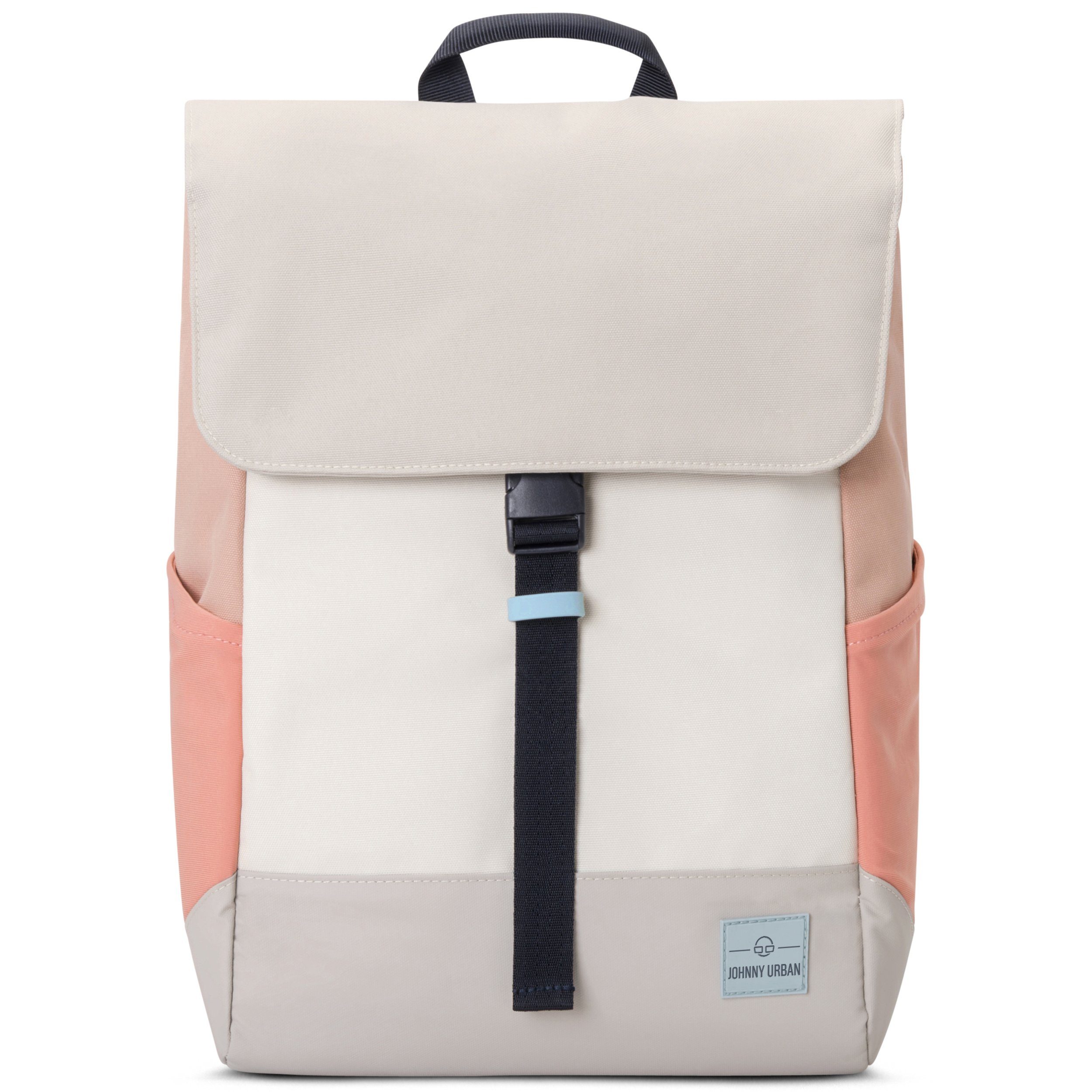 Johnny Urban Cityrucksack MIKA, Rolltop Damen Herren, Laptop Fach, Flexible Größe, Gepolstertes Laptopfach, Wasserabweisend