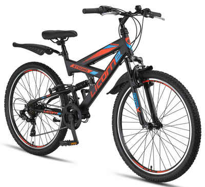 Licorne Bike Mountainbike Licorne Bike Strong V Premium Mountainbike in 24 und 26 Zoll - Fahrrad