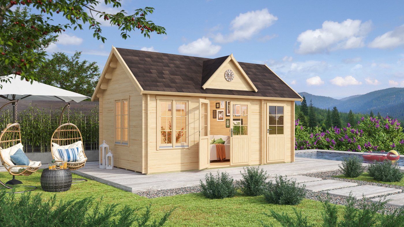 Fjordholz Gartenhaus Teehaus Bradford 70
