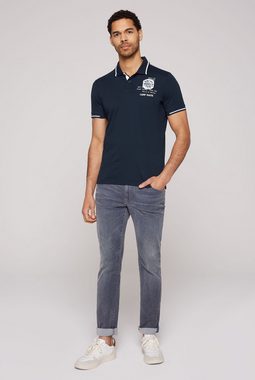 CAMP DAVID Poloshirt mit kontrastreichen Details