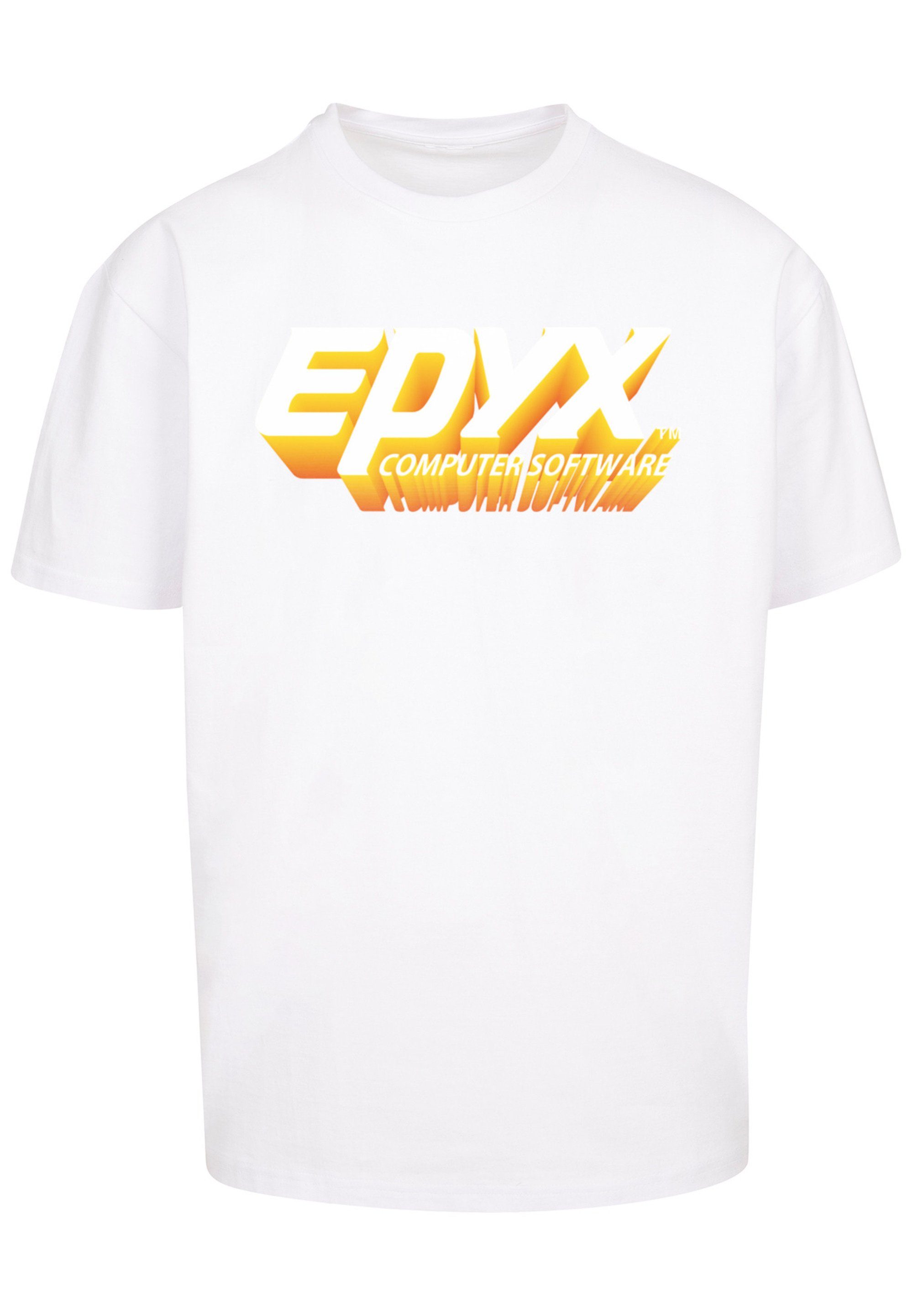 weiß 3D Logo F4NT4STIC EPYX Print T-Shirt