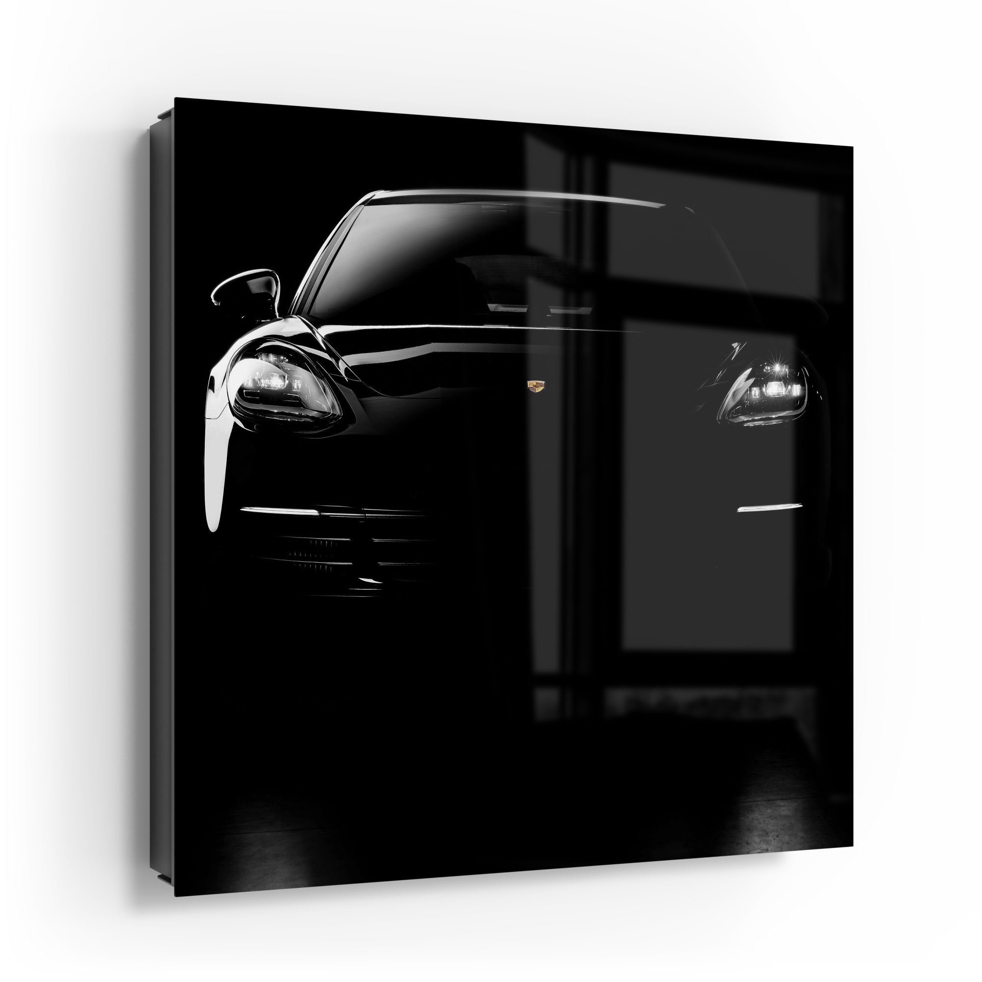 DEQORI Schlüsselkasten 'Porsche Panamera Front', Glas Schlüsselbox modern m günstig online kaufen