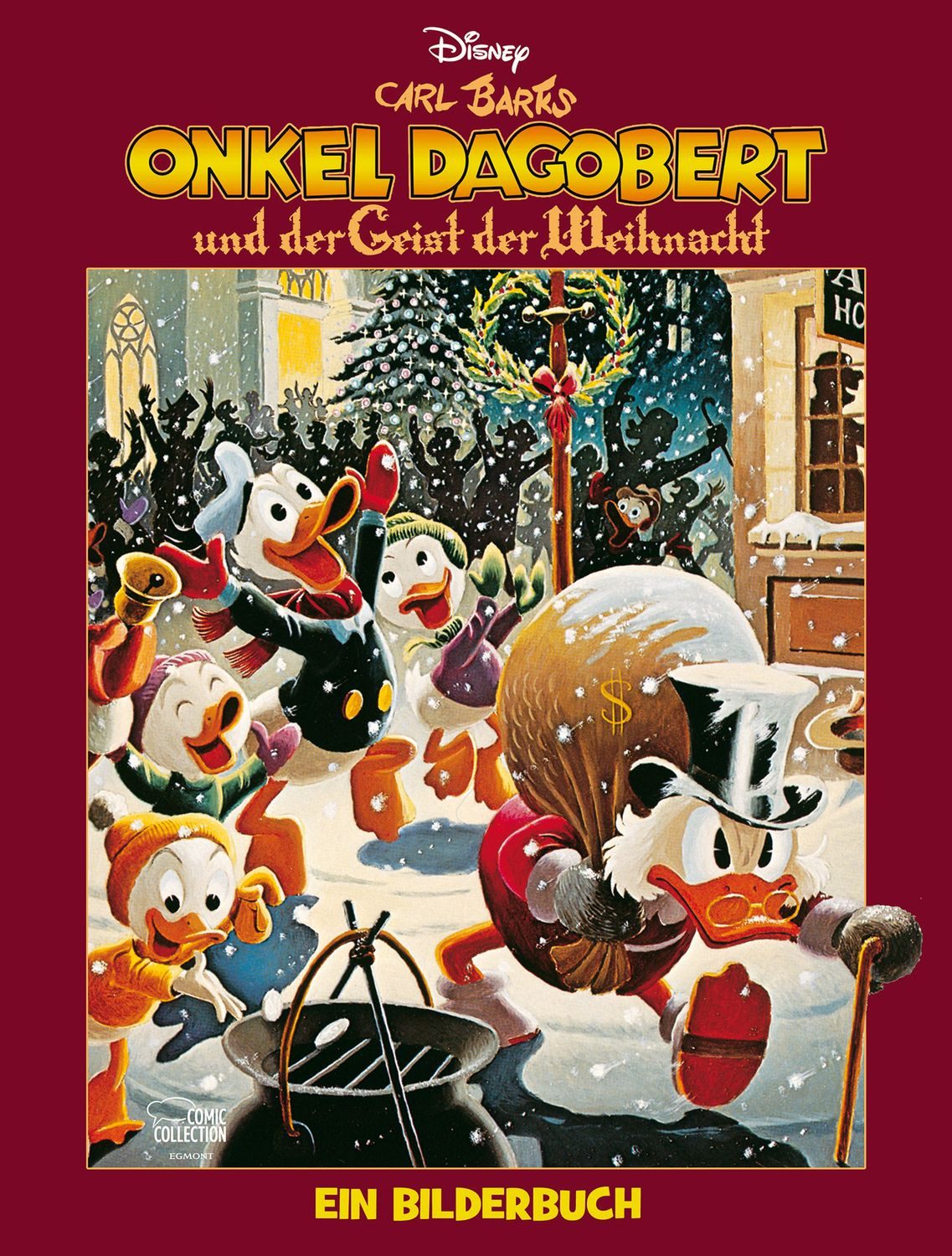 Cartoon Onkel Dagobert und der Geist der Weihnacht Ein Bilderbuch Carl Barks