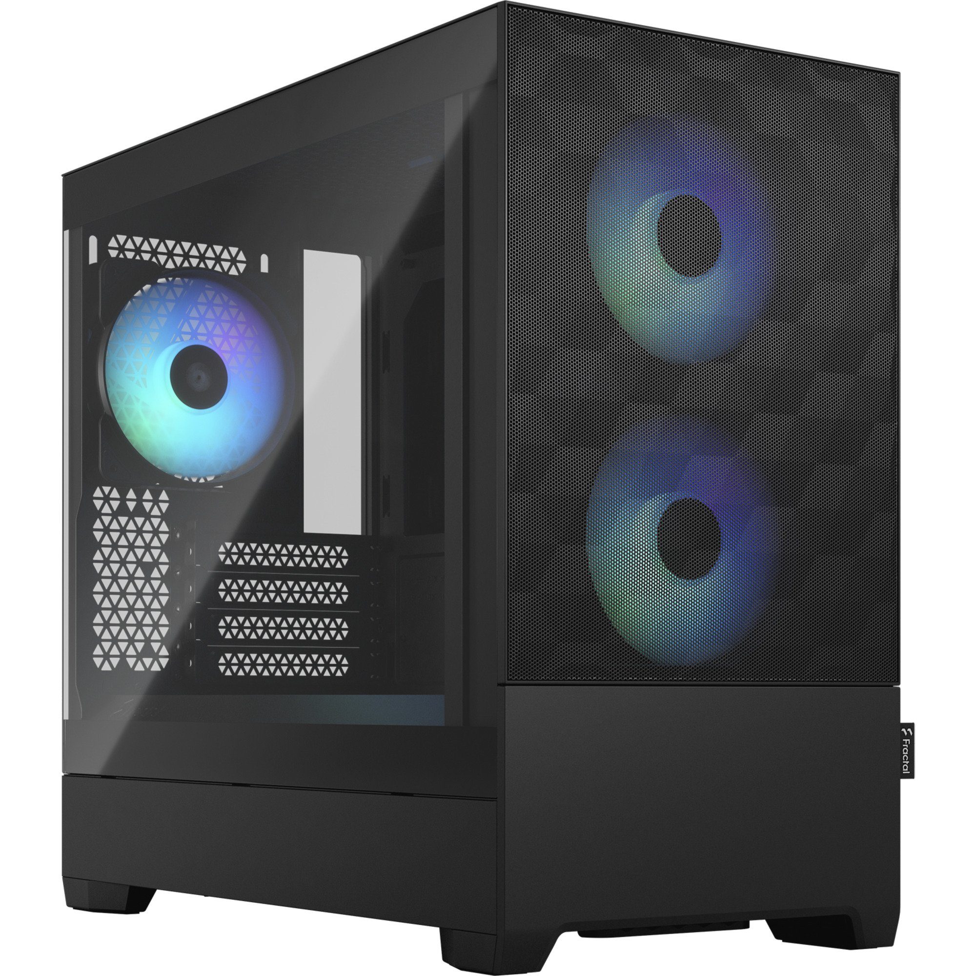 PC-Gehäuse Fractal Design Pop Mini Air RGB Black TG Clear