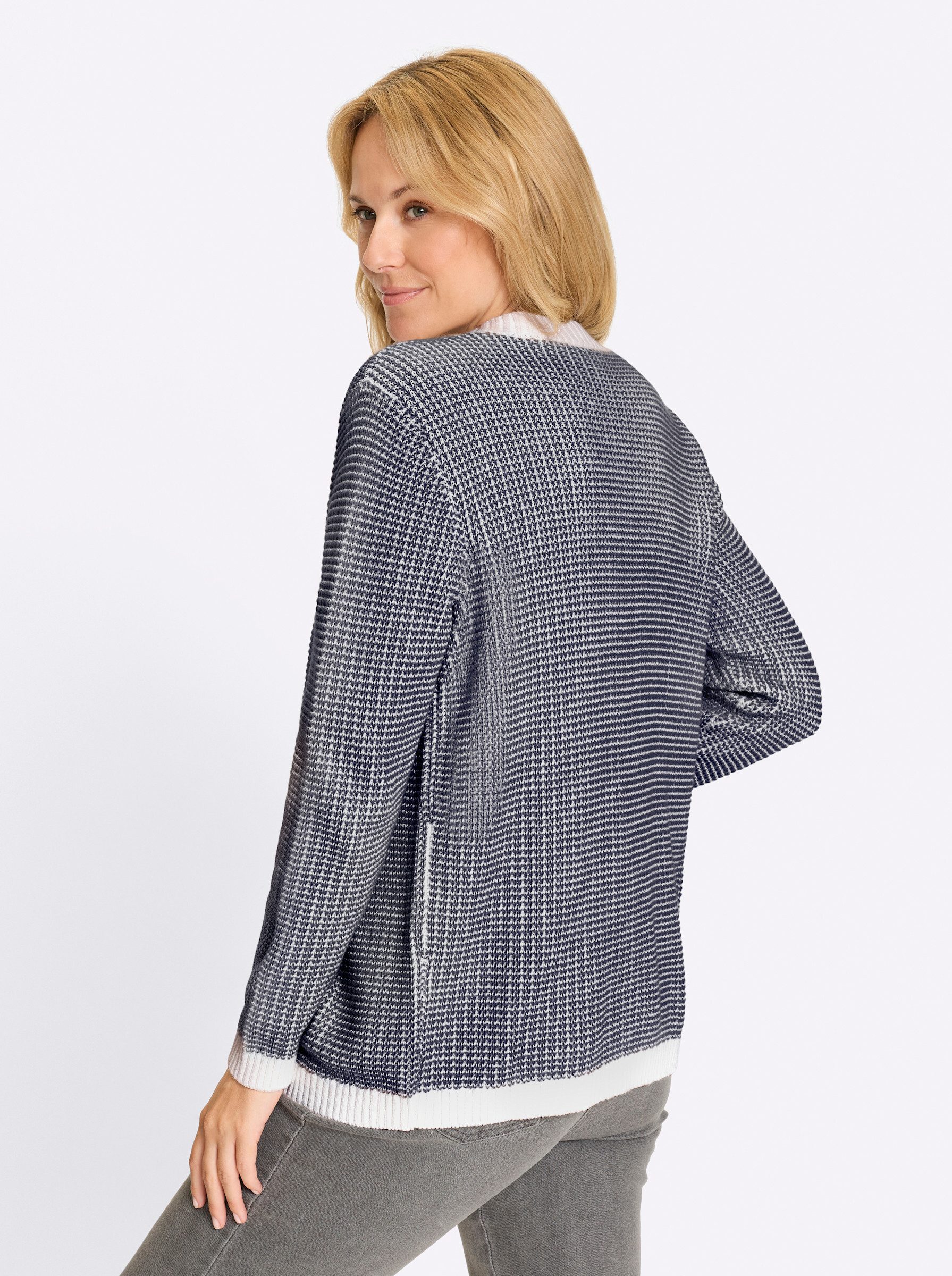 Sieh an! Strickjacke Strickjacke Langarm günstig online kaufen