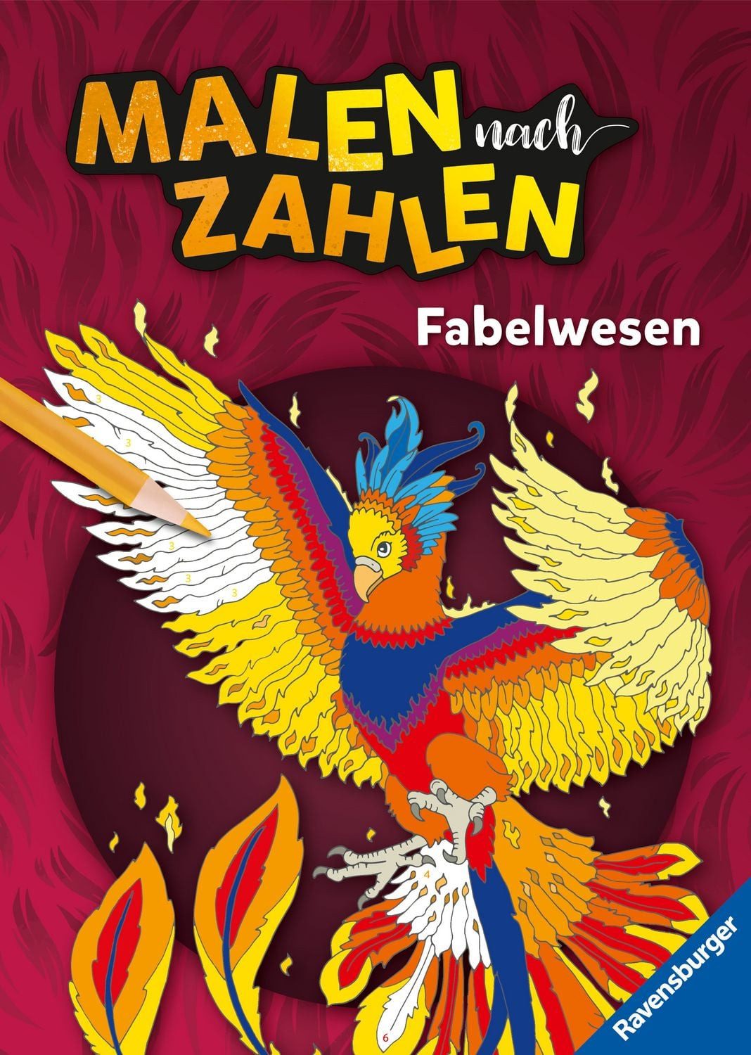 Malen nach Zahlen - Fabelwesen / diverse