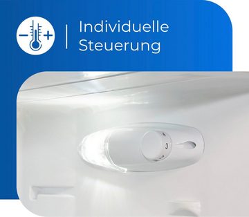 exquisit Vollraumkühlschrank KS18-V-H-170E weiss, 85,0 cm hoch, 60,0 cm breit, 156 L Volumen