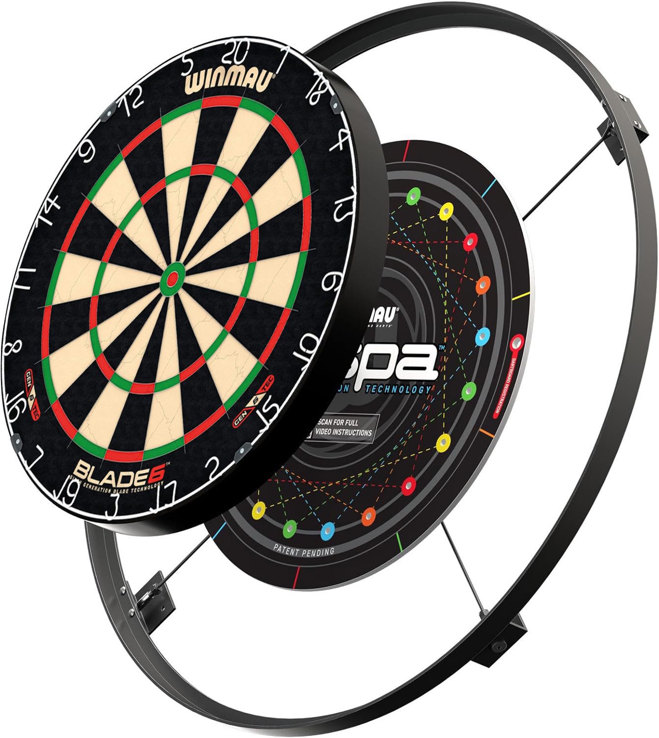 Dart-Wandschutz Wispa Schallschutz System + Blade 6