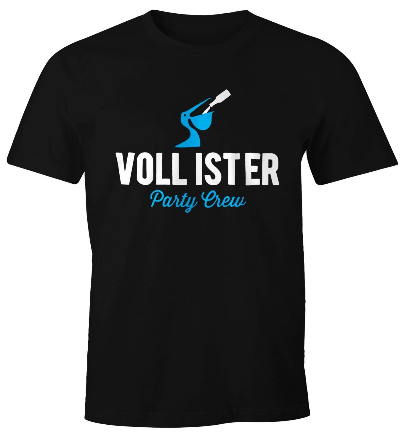 MoonWorks Print-Shirt Lustiges Herren T-Shirt Vollister günstig online kaufen