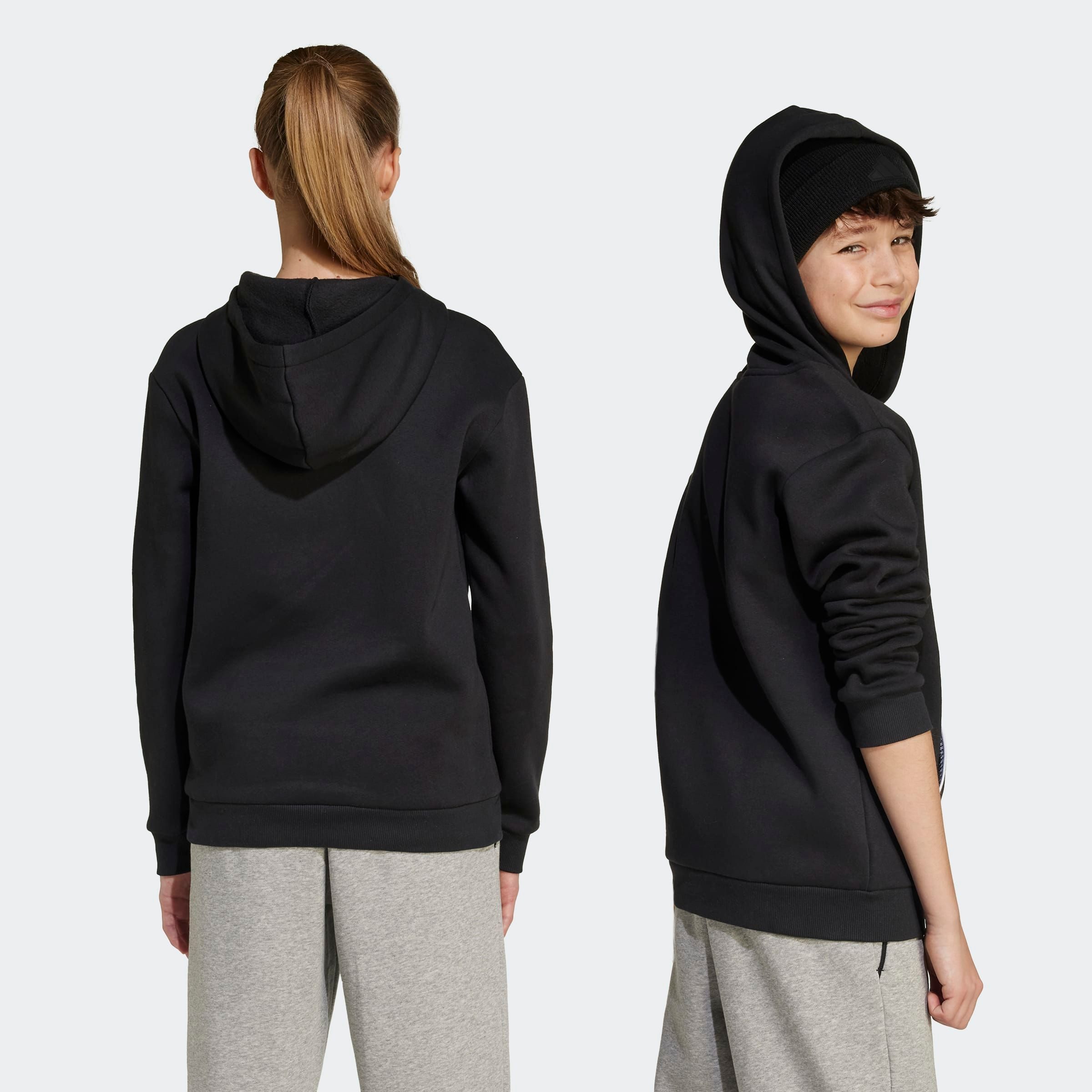 adidas Sportswear Kapuzensweatshirt SEASONALS ESSENTIALS COLLEGIATE TYPOGRAPHY KIDS HOODIE