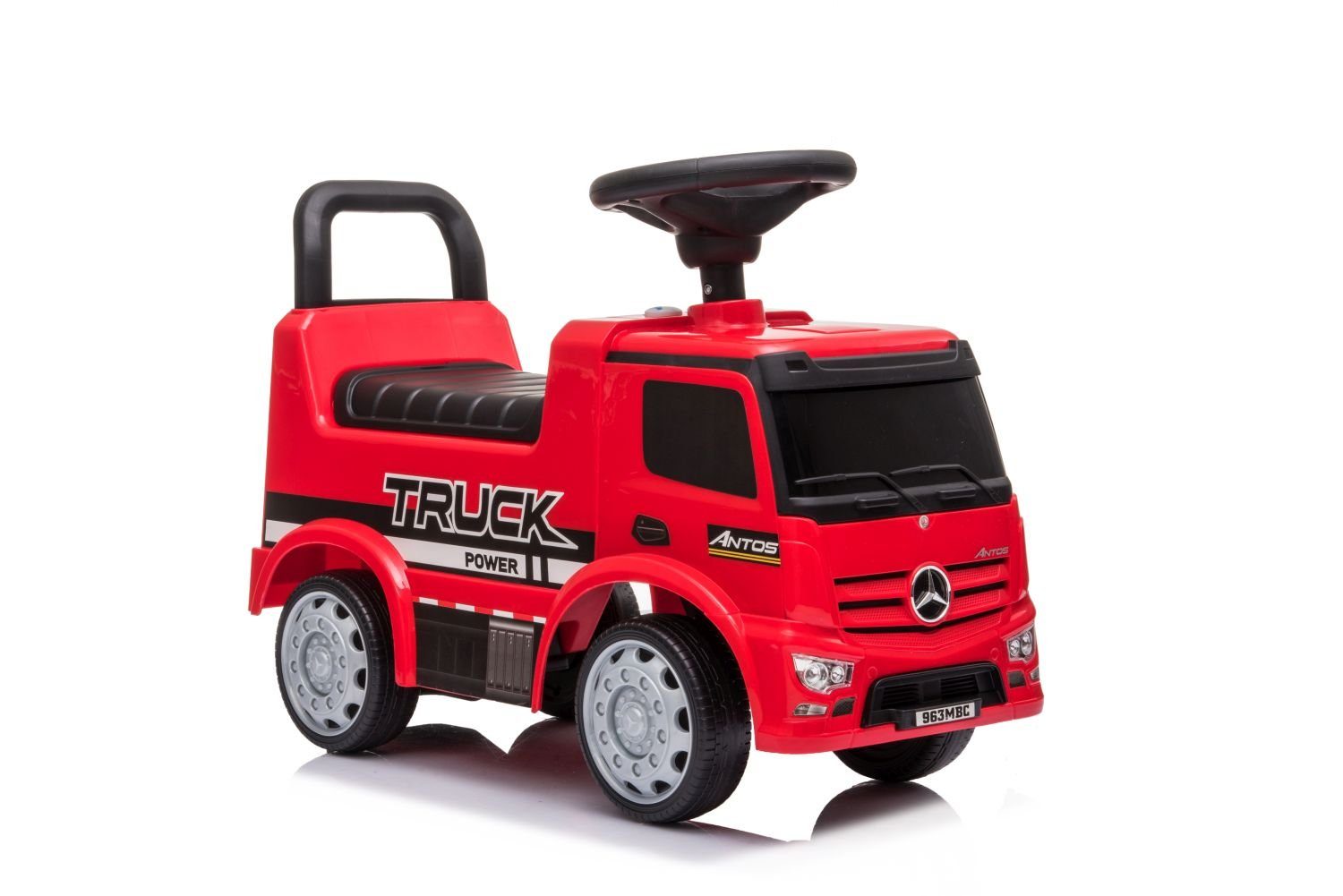Rutscherauto Mercedes-Benz Antos Trock LKW Rutschauto Rutscher Kinderauto Hupe