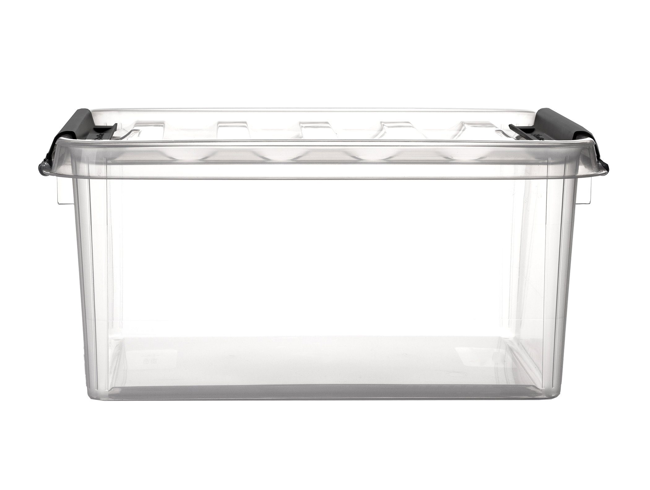 Orthex Stapelbox Stapelbare Box Smart Store Classic 15 transparent Deckel & Verschluss (1 St)