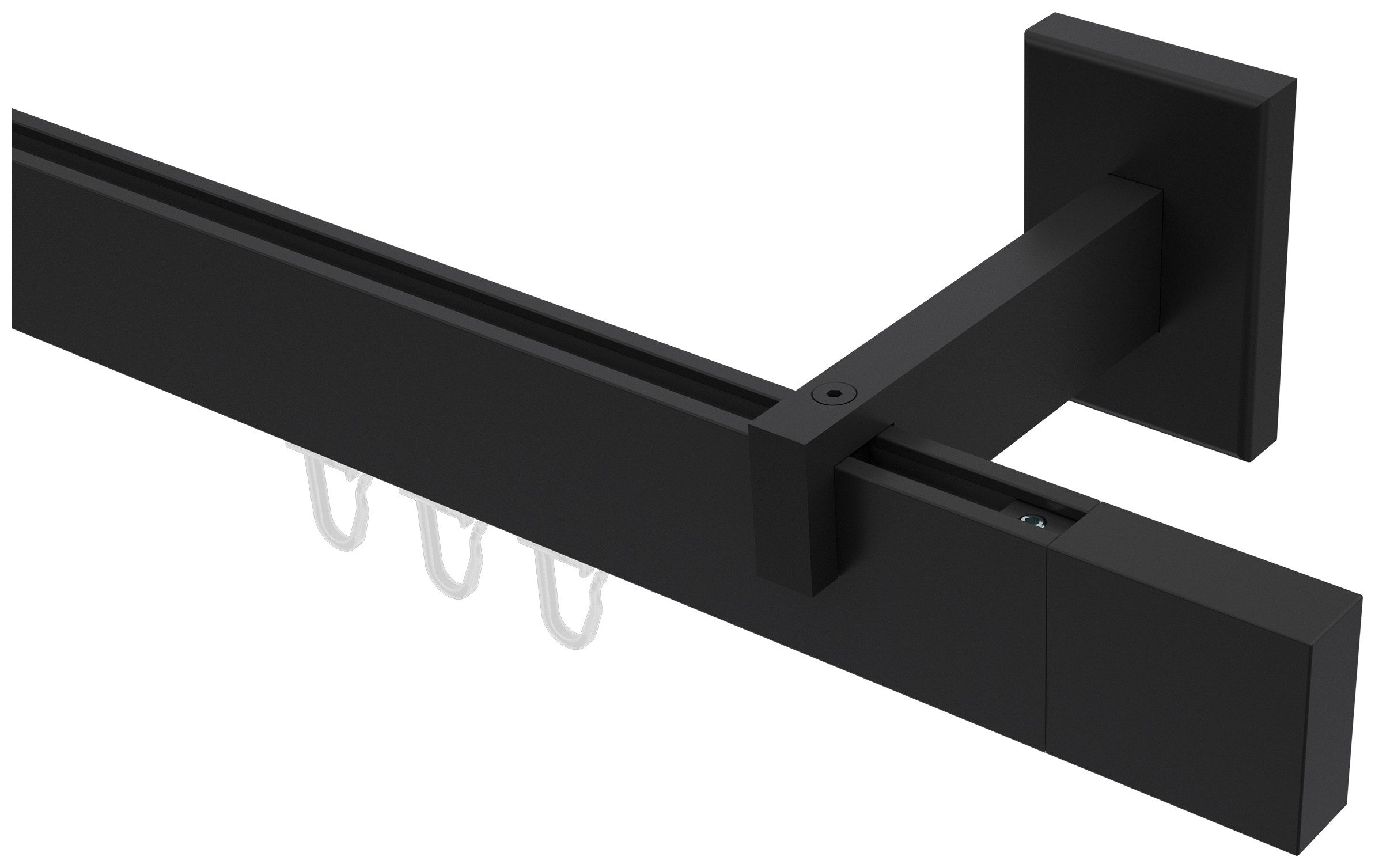 INTERDECO Innenlaufschiene Smartline Lox, 1-läufig, Fixmaß, günstig online kaufen