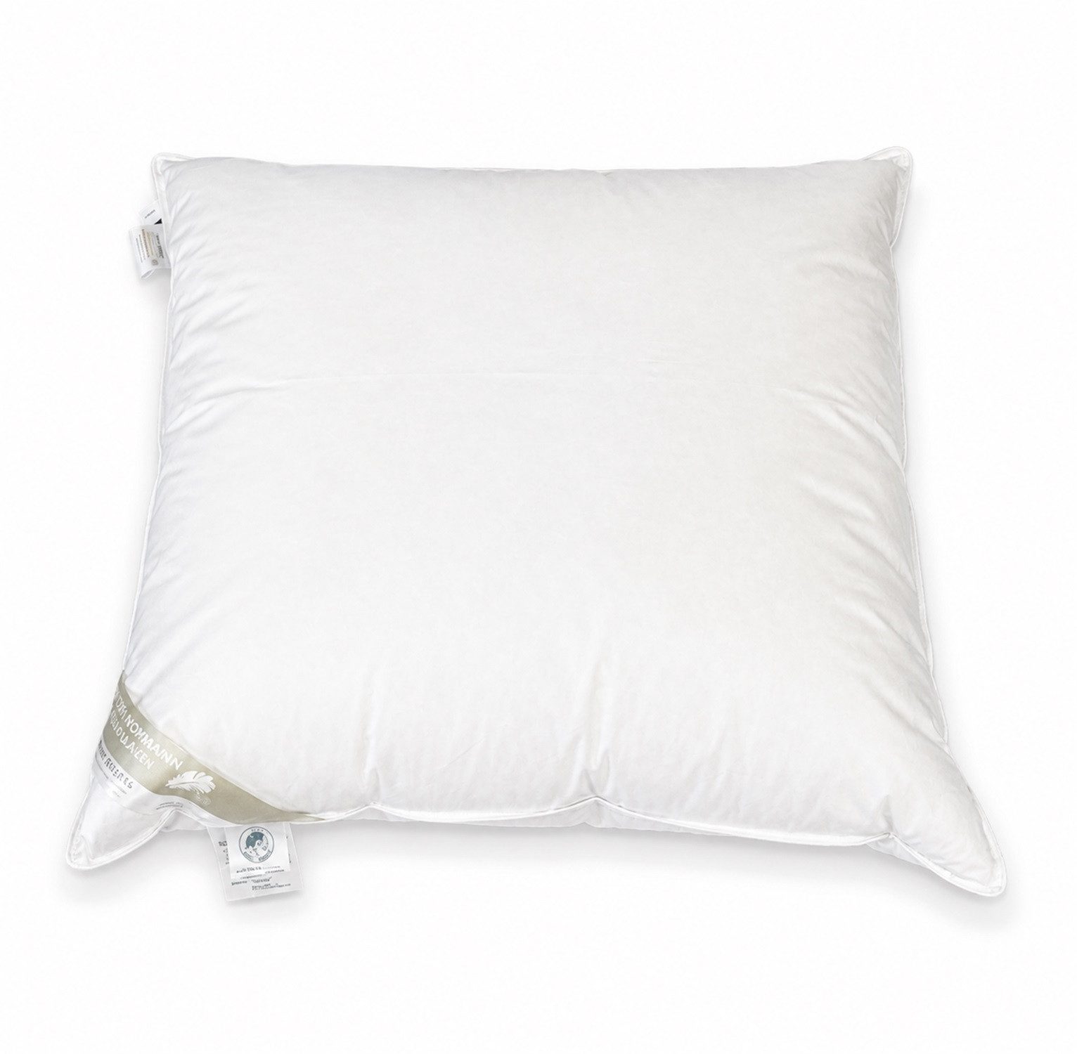 Betten Hofmann 3-Kammer-Kopfkissen Betten Hofmann PREMIUM Royal Night 3-Kammer-Kopfkissen 80x80 cm, Füllung: Federn und Daunen, Bezug: 100% Baumwolle, Seitenschläfer, Rückenschläfer, weich und unterstützend, made in Germany, allergikergeeignet