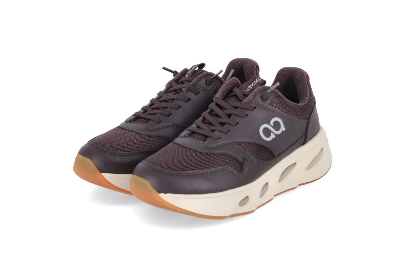 Tenhaag Tenhaag 0037-002 Damen Textil & Synthetik brown Schnürschuh