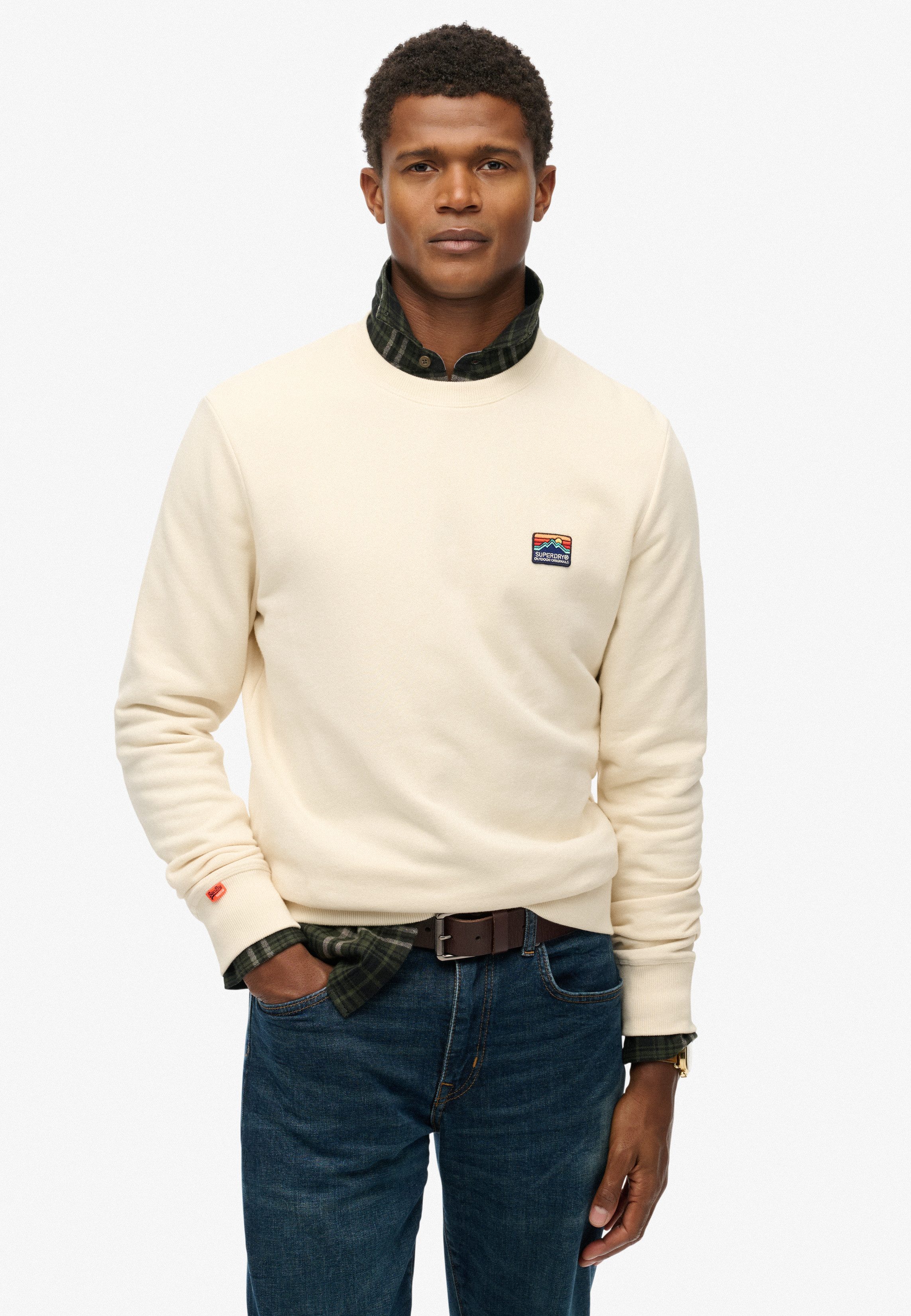Superdry Sweatshirt GREAT OUTDOORS EMB RLXD SWEAT günstig online kaufen