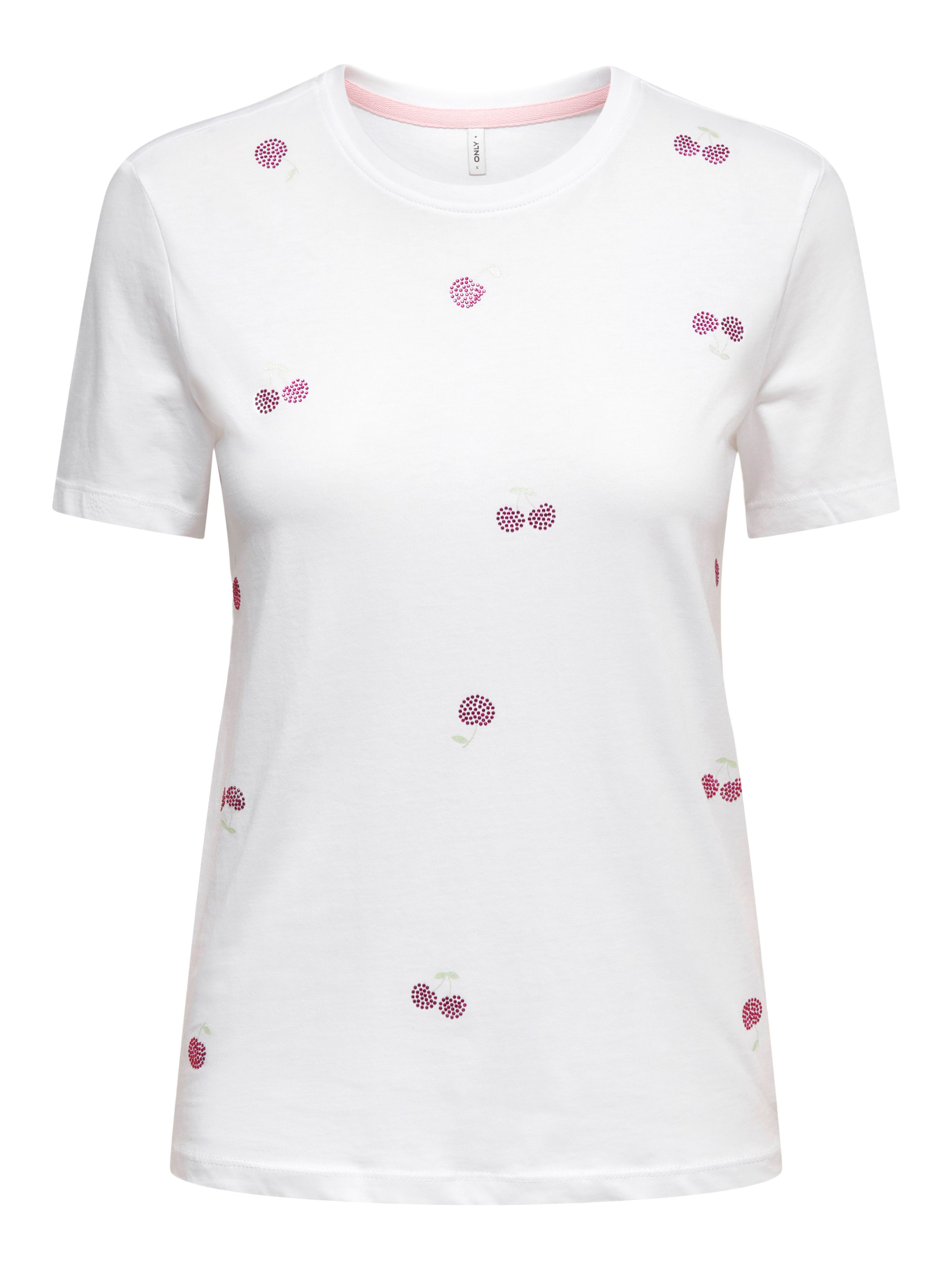 ONLY Kurzarmshirt ONLNIKITA REG S/S TOP BOX JRS Baumwolle, regular fit, Run günstig online kaufen