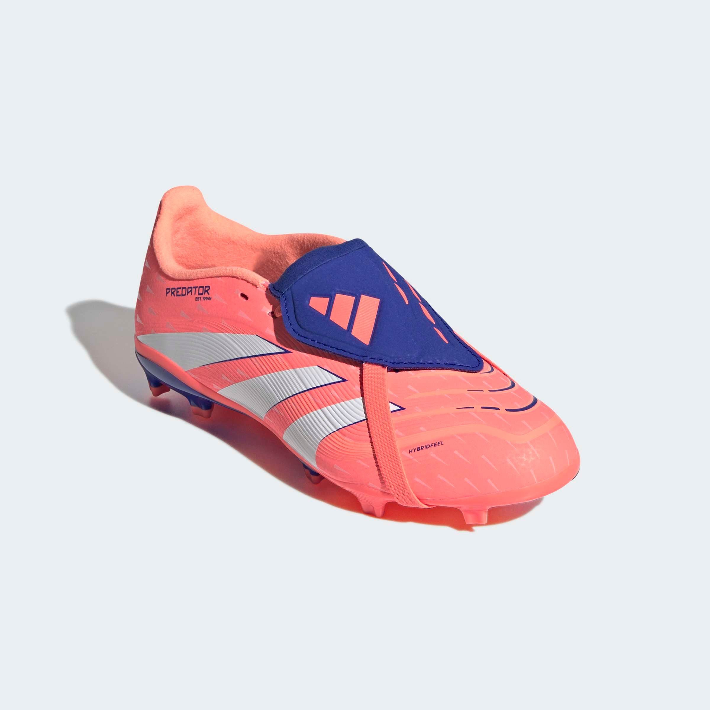 adidas Performance PREDATOR LEAGUE MIT UMSCHLAGBARER ZUNGE HART- UND ASCHENPLÄTZE KINDER Fußballschuh geeignet für Rasen- und Kunstrasenplätze, für Kinder & Jugendliche