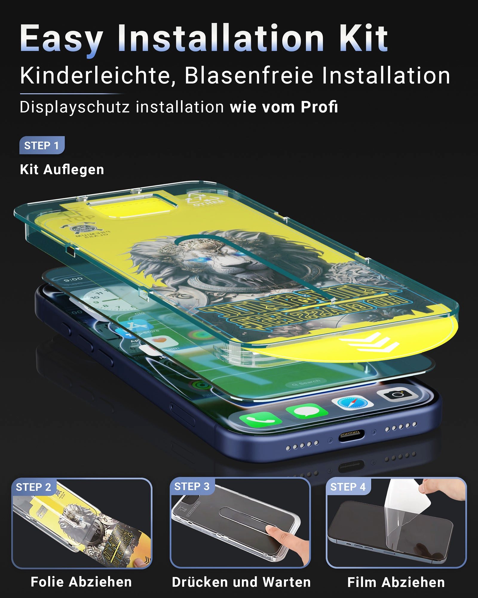 GreenHec Handyhülle MagSafe Hülle für Apple iPhone 18 /17/ 16/ 15/ 14/ 13/ 12/ 11 Pro Max, Schutzhülle, Magnetisch, Pro / Max / Plus / Mini, Dünn, Cover, Schwar – Bild 3 von 5