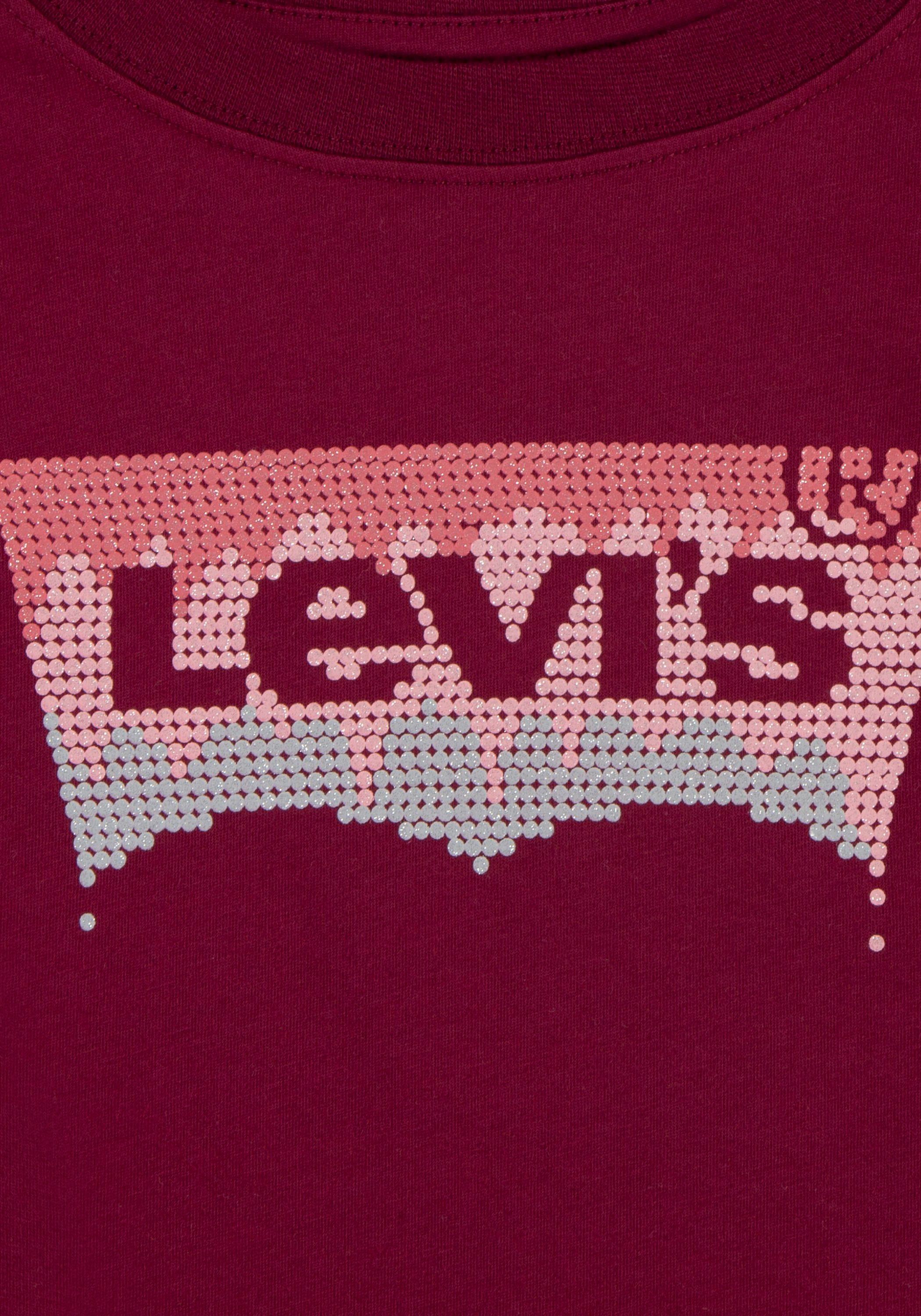GIRLS Levi's® AND MEET GREET GLITTER Kids BATWING Langarmshirt for LVG