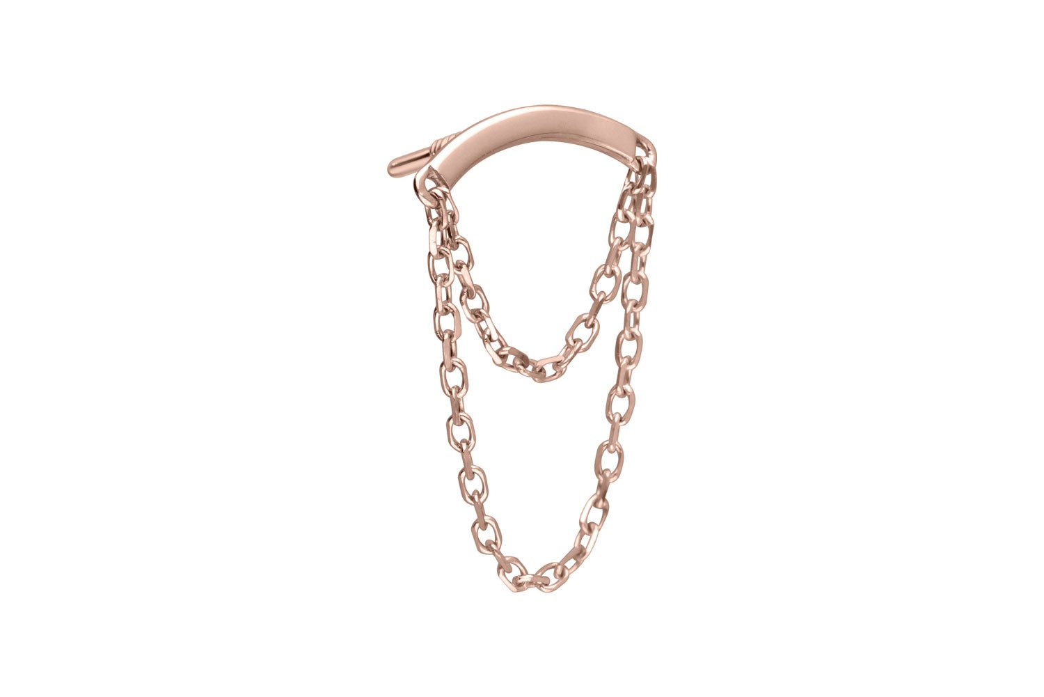 Roségoldfarben-14 Karat