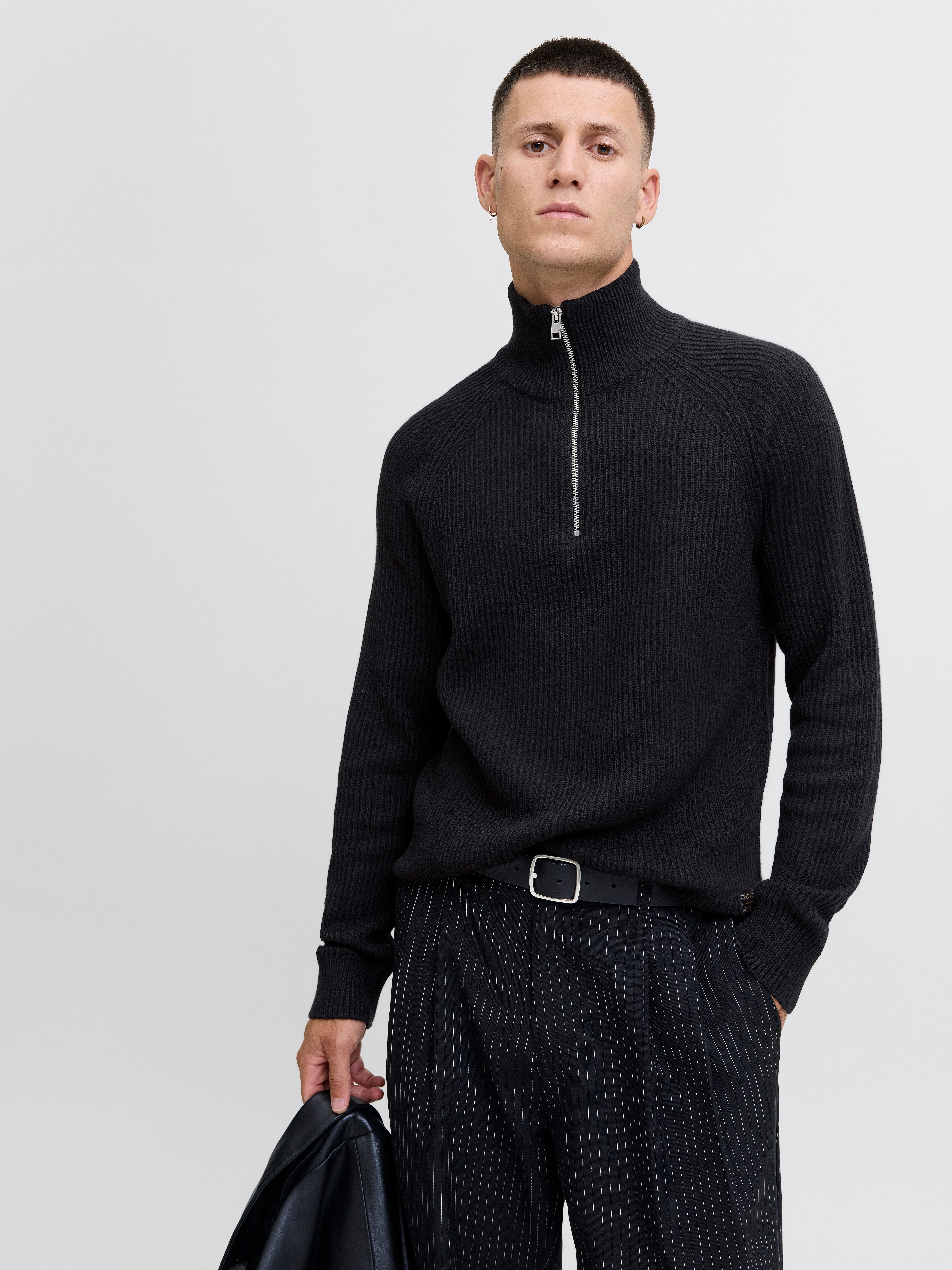 Jack & Jones Troyer JJPANNEL KNIT günstig online kaufen