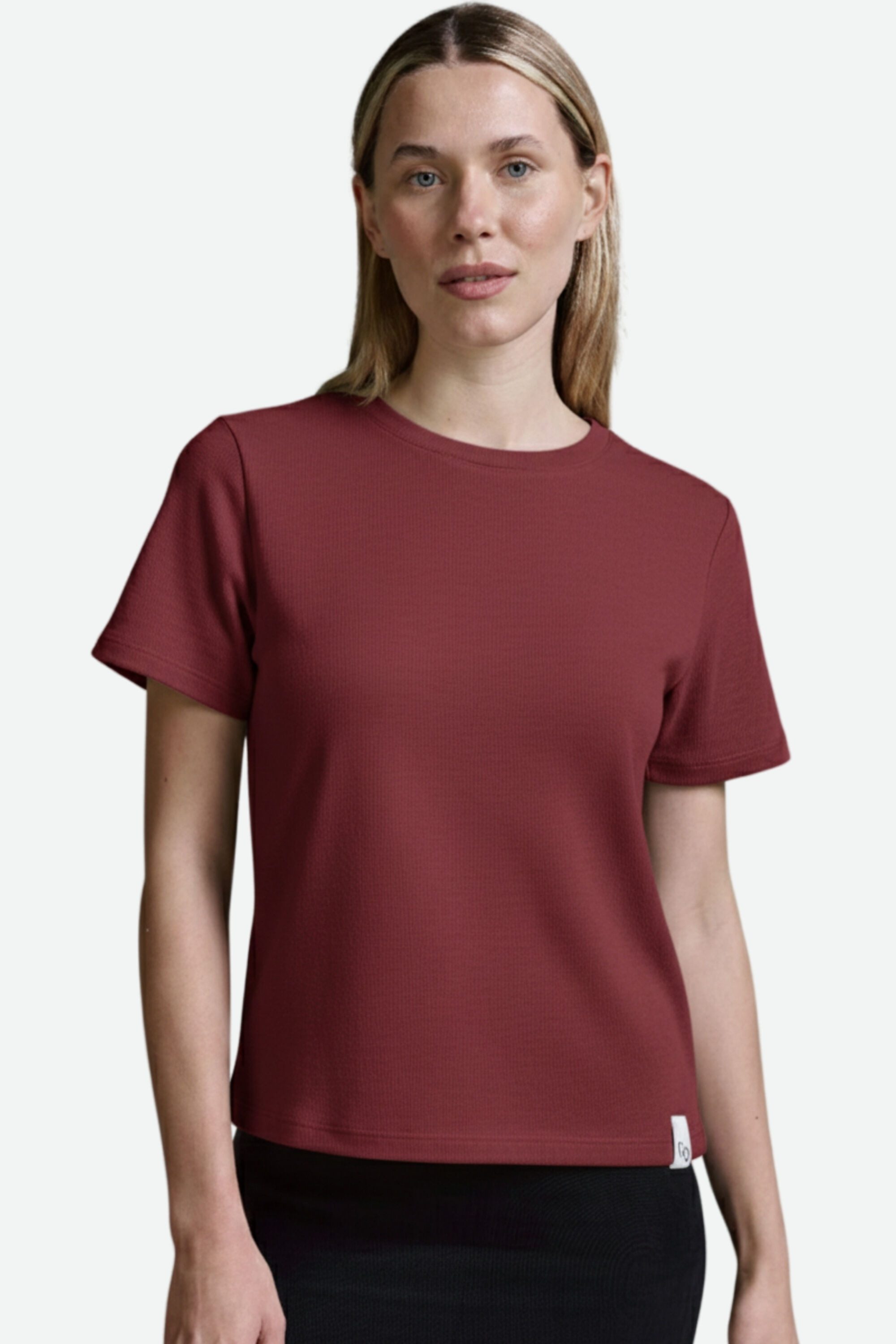 Cotton Candy Rundhalsshirt (1-tlg) mit Rundhalsausschnitt