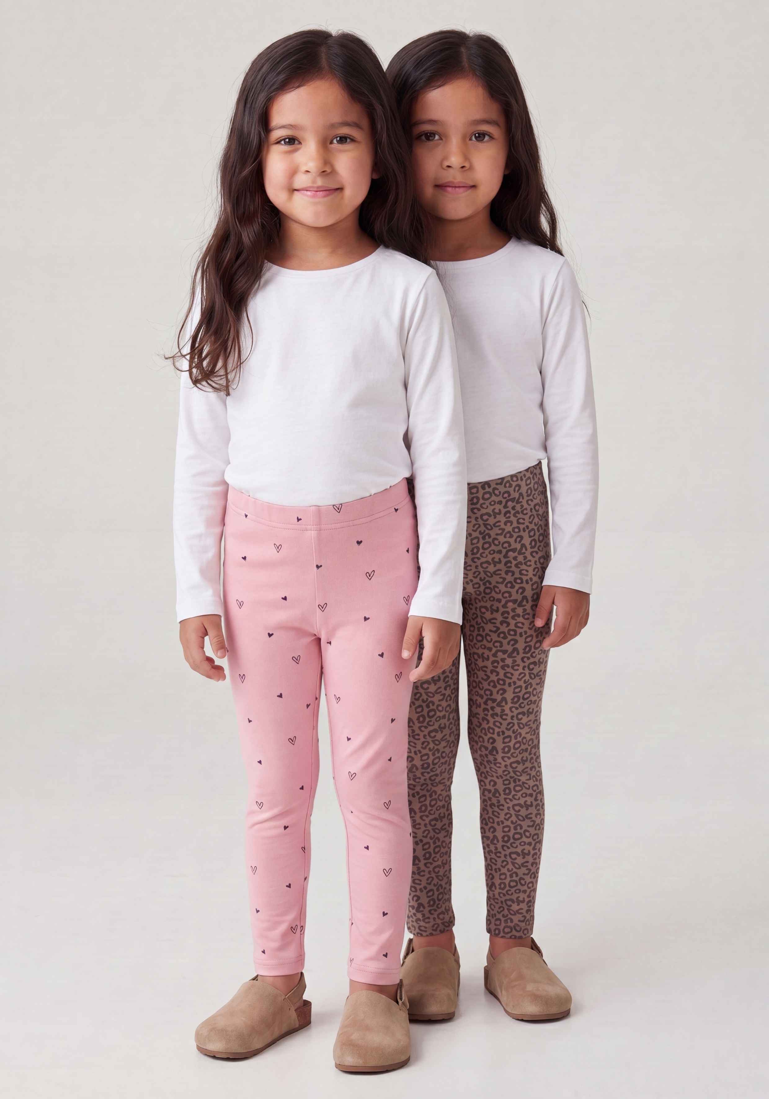 STACCATO Thermoleggings (2-tlg) 2er Pack Winter-Leggins / bedruckt / für Girls