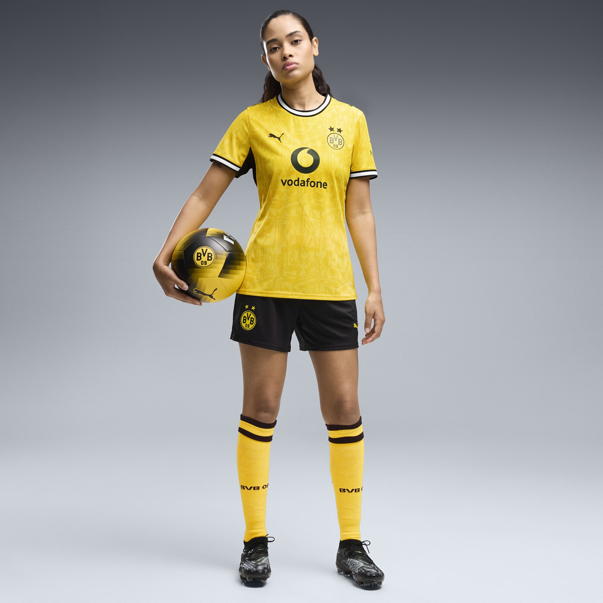 PUMA Sporthose Borussia Dortmund 26/27 Shorts Damen