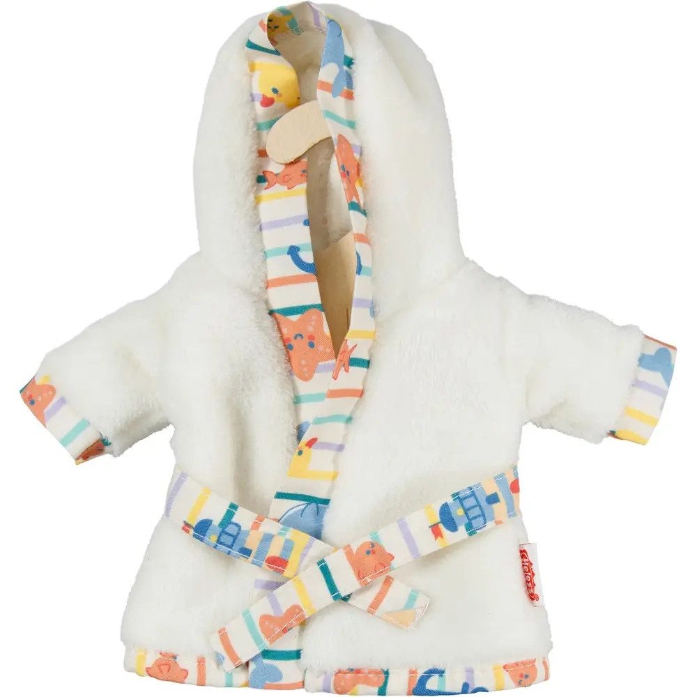 Heless Puppenkleidung Puppen-Bademantel ''Ahoi'' extra weiches Material, Gr. 28-35 cm