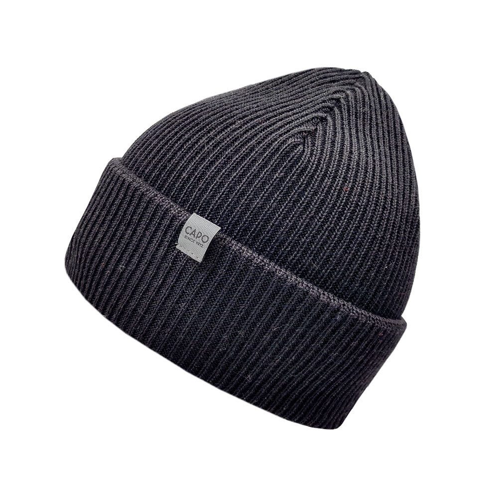 CAPO Strickmütze Strickmütze, Umschlag Merinowolle (1-St) günstig online kaufen