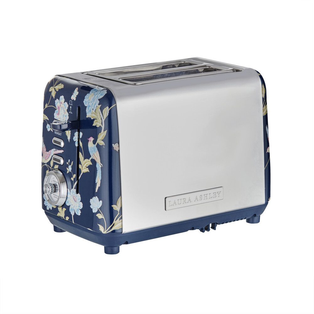 LAURA ASHLEY Toaster Laura Ashley 2 Scheiben-Toaster, 7 Stufen – Elveden Marine Design VQ, 925.00 W