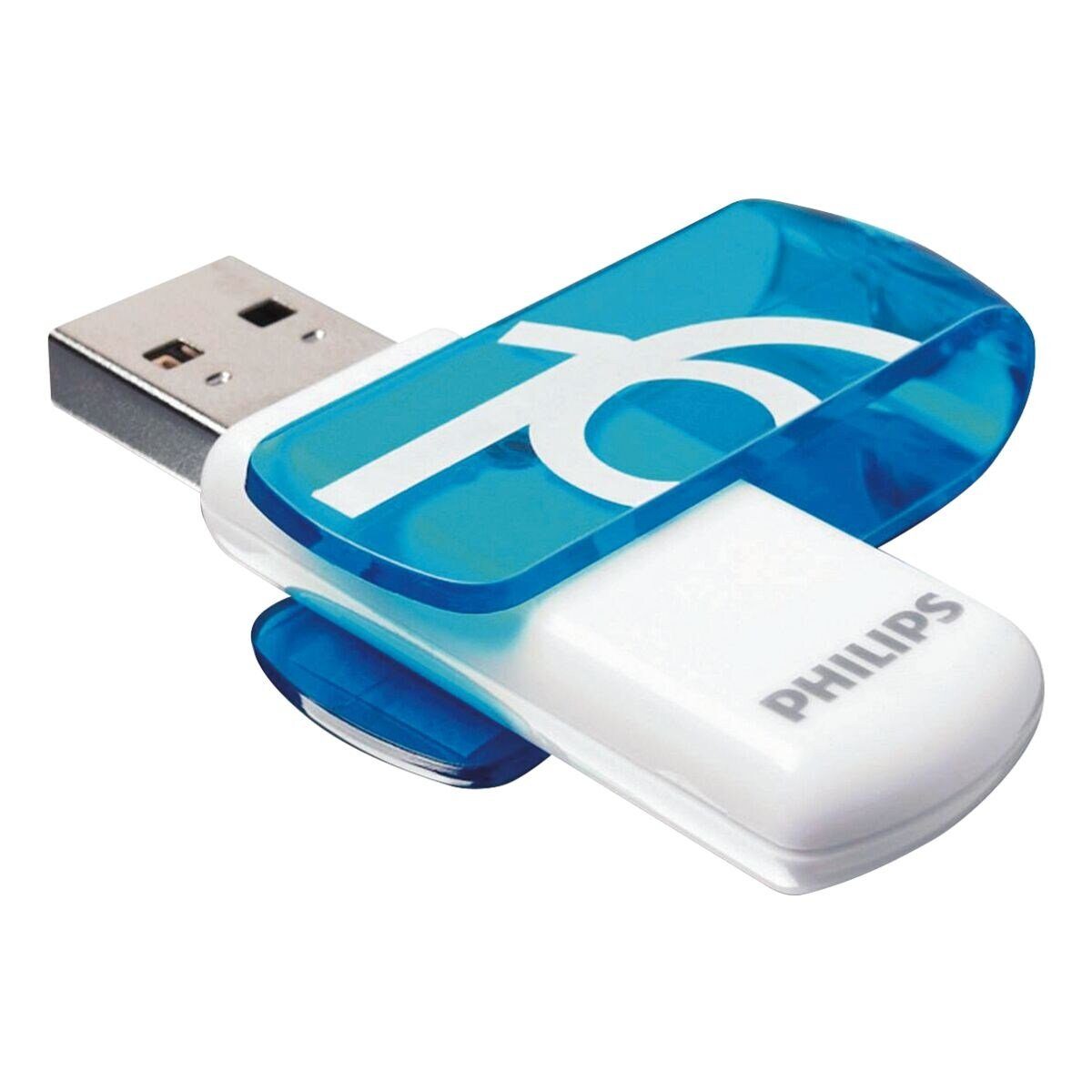 Philips Vivid USB-Stick (Lesegeschwindigkeit 14 MB/s, mit LED-Anzeige)