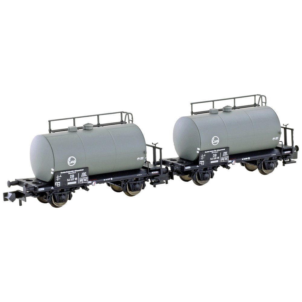 Hobbytrain Güterwagen Hobbytrain H24801 N 2er-Set Leichtbau-Kesselwagen EVA der DB EVA