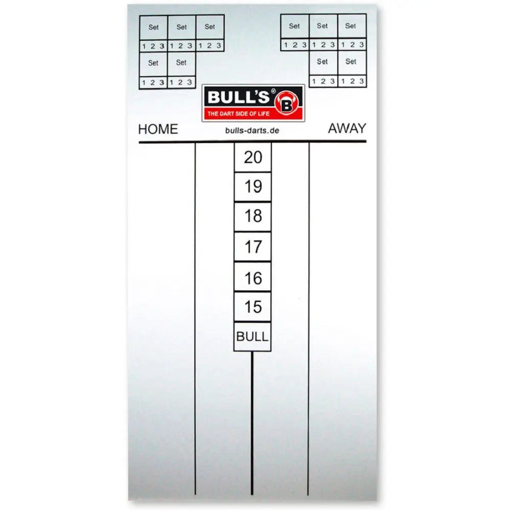 Dartscheibe Masterscoreboard 30 x 60 cm, hochwertiges Dart Scoreboard